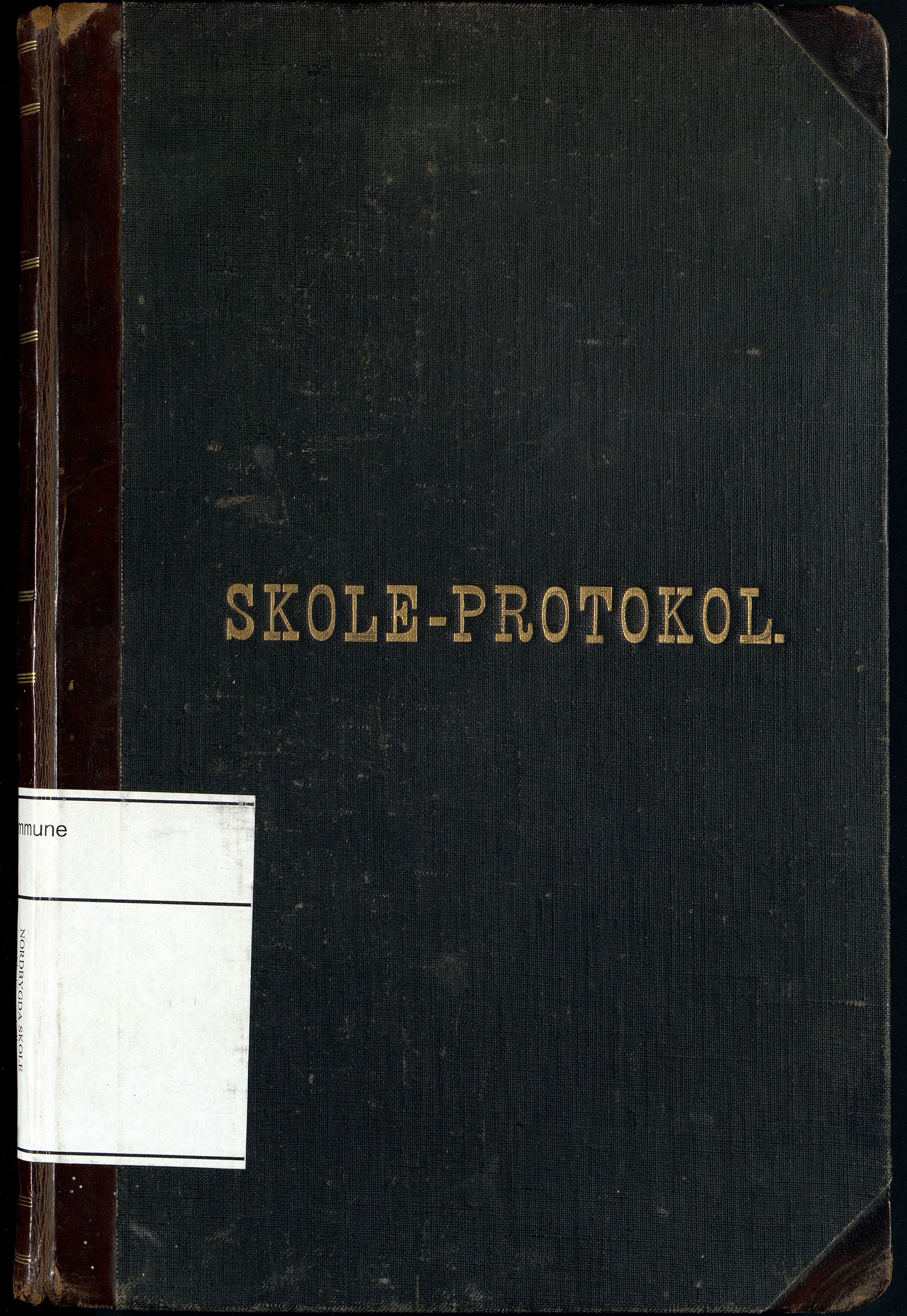 Lista kommune - Nordbygda Skole, ARKSOR/1003LI562/H/L0001: Skoleprotokoll (d), 1898-1918