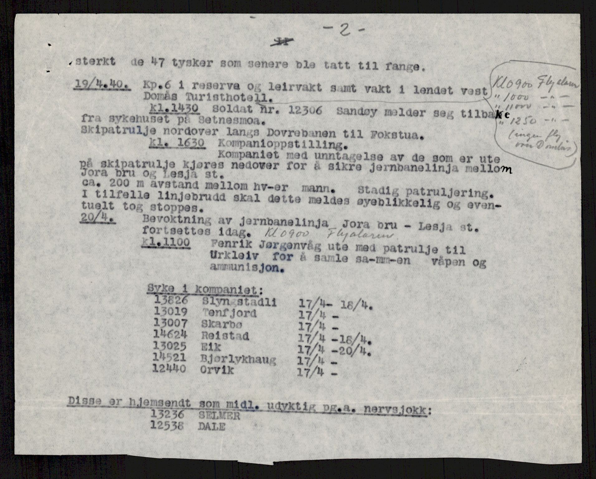 Forsvaret, Forsvarets krigshistoriske avdeling, AV/RA-RAFA-2017/Y/Yb/L0113: II-C-11-510-512  -  5. Divisjon., 1940, s. 536