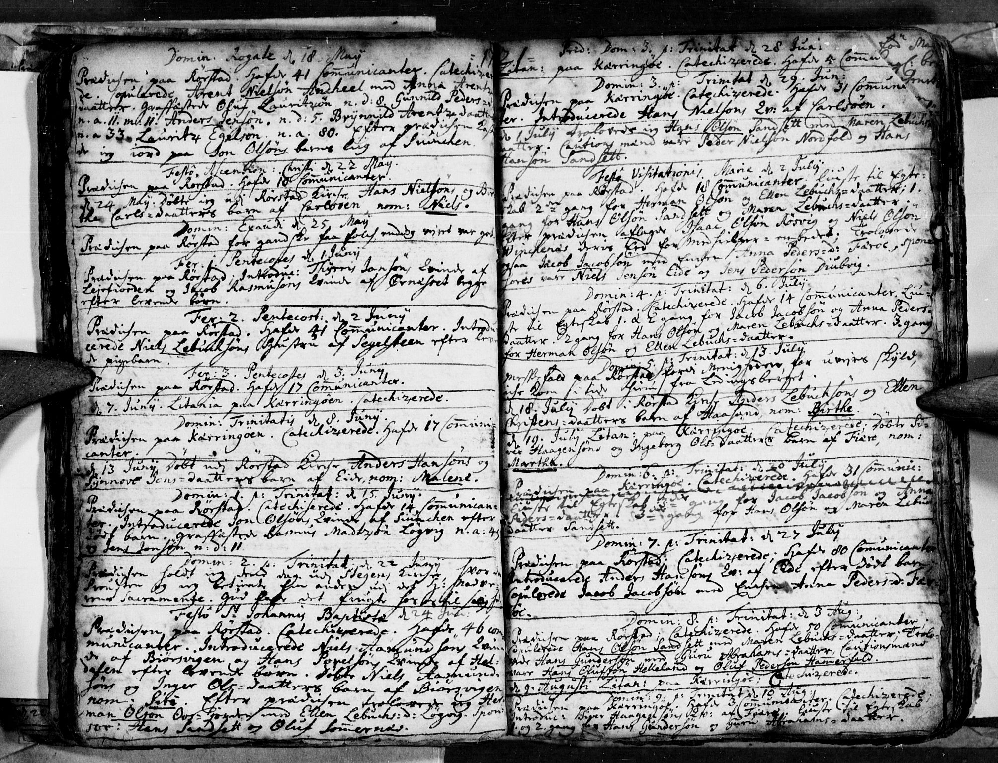 Ministerialprotokoller, klokkerbøker og fødselsregistre - Nordland, AV/SAT-A-1459/853/L0765: Ministerialbok nr. 853A04, 1715-1745