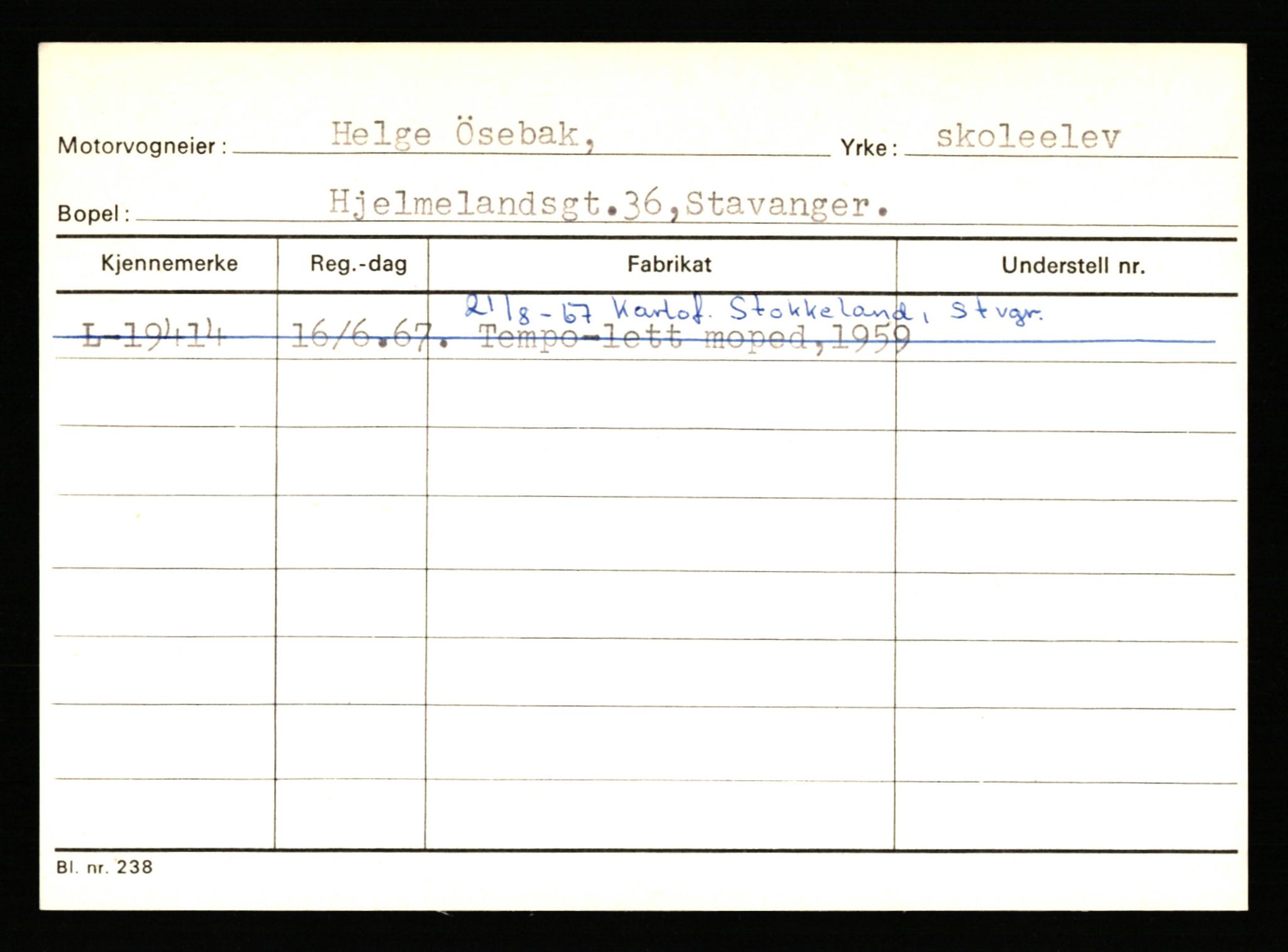 Stavanger trafikkstasjon, SAST/A-101942/0/H/L0044: Øksna - Åmo, 1930-1971, s. 409