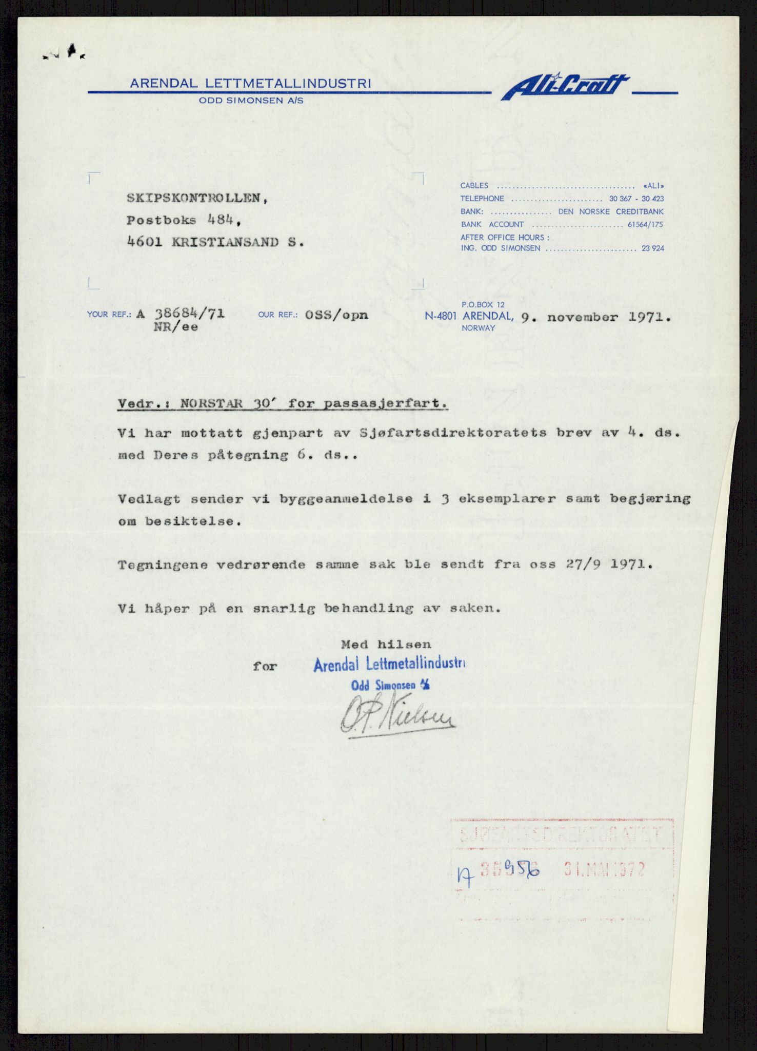 Sjøfartsdirektoratet med forløpere, generelt arkiv, AV/RA-S-1407/D/Du/Duc/L0641/0004: Skipskontrollen - Forskrifter    / Utleiebåter (2 mapper), 1977-1989, s. 213
