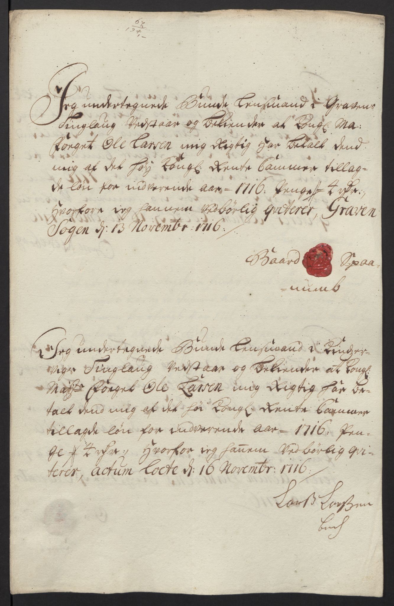 Rentekammeret inntil 1814, Reviderte regnskaper, Fogderegnskap, AV/RA-EA-4092/R48/L2992: Fogderegnskap Sunnhordland og Hardanger, 1716, s. 305