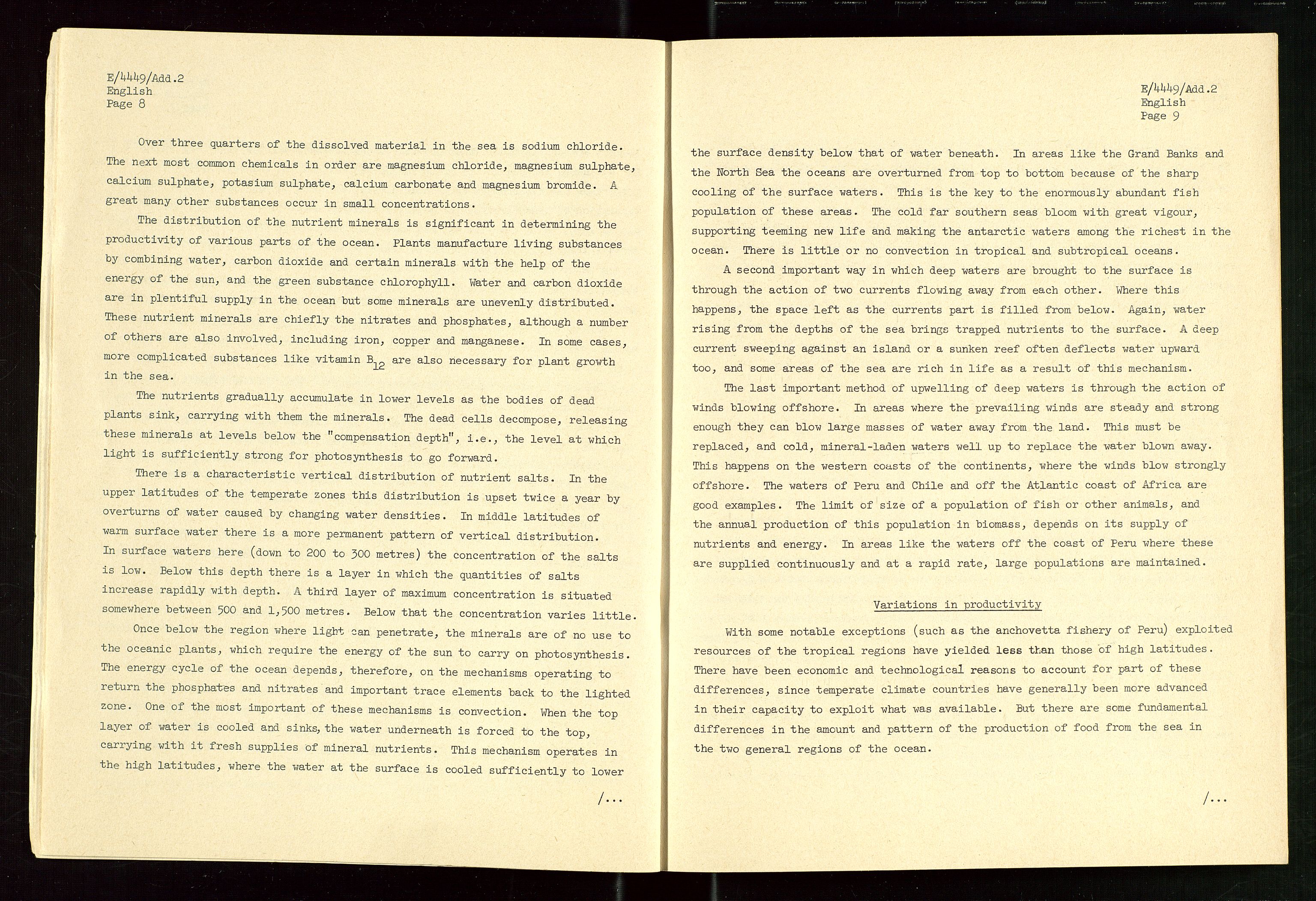 Industridepartementet, Oljekontoret, AV/SAST-A-101348/Da/L0007:  Arkivnøkkel 714 - 722 Seismiske undersøkelser, 1965-1973, s. 8