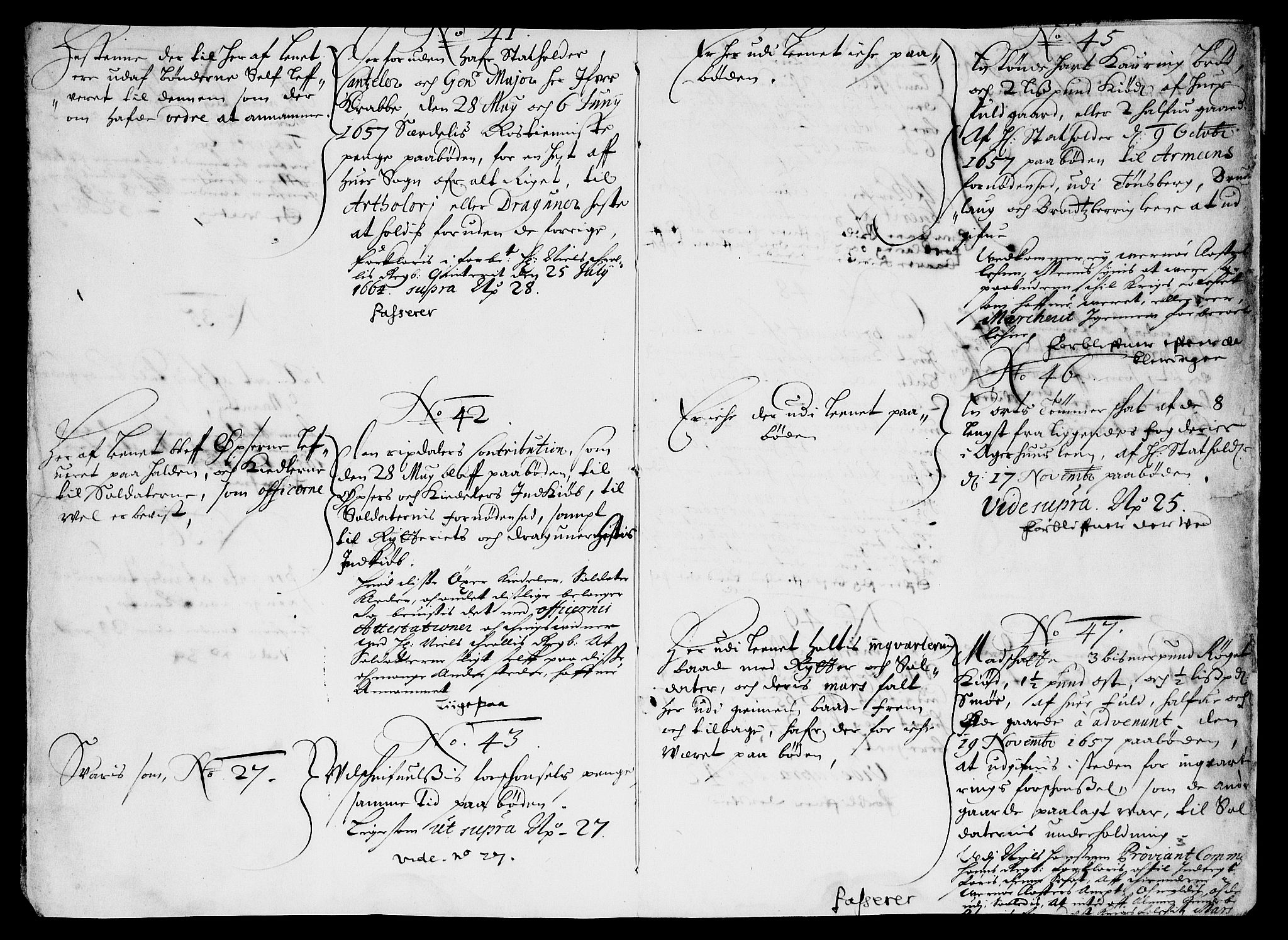 Rentekammeret inntil 1814, Reviderte regnskaper, Lensregnskaper, RA/EA-5023/R/Rb/Rbg/L0011: Verne kloster len, 1651-1661