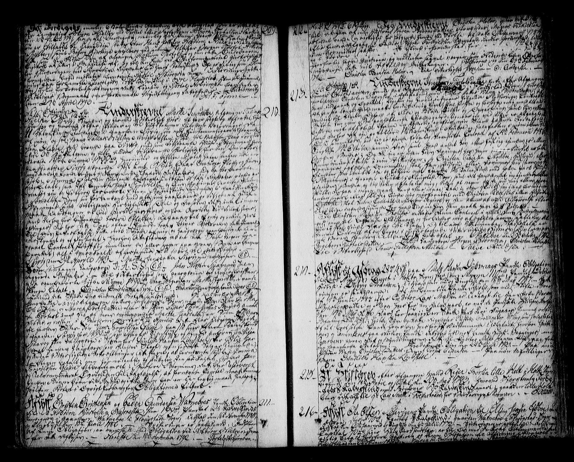 Nedenes sorenskriveri før 1824, SAK/1221-0007/G/Gb/L0017: Pantebok nr. 17, 1790-1795, s. 372