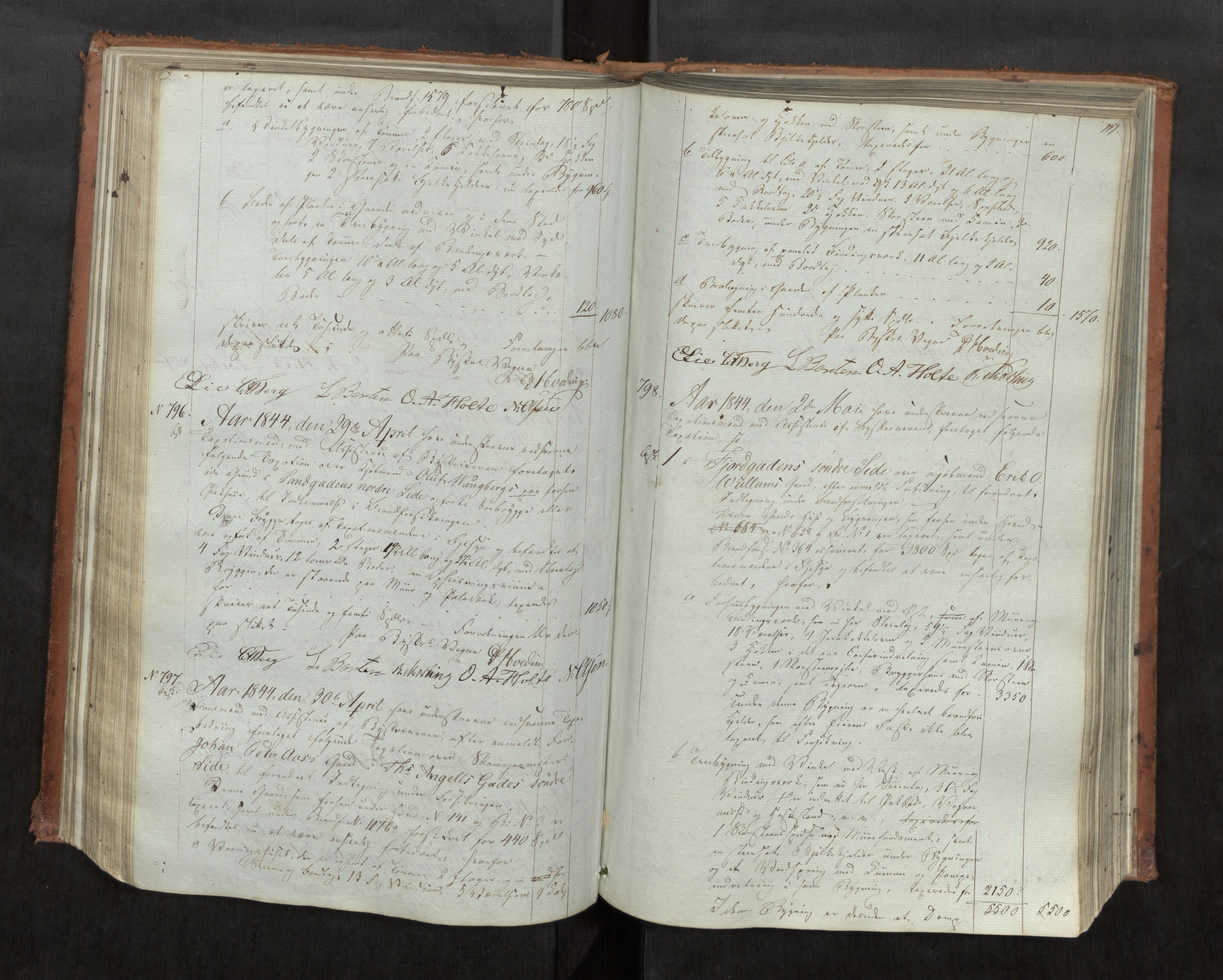 Norges Brannkasse Trondheim magistrat, AV/SAT-A-5590/Fa/L0014: Branntakstprotokoll K16, 1842-1845, s. 117