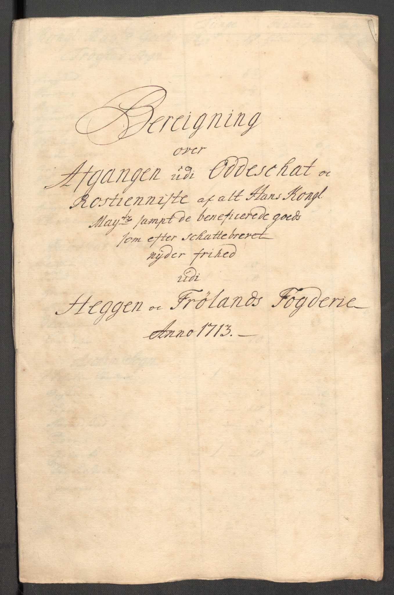 Rentekammeret inntil 1814, Reviderte regnskaper, Fogderegnskap, RA/EA-4092/R07/L0306: Fogderegnskap Rakkestad, Heggen og Frøland, 1713, s. 194