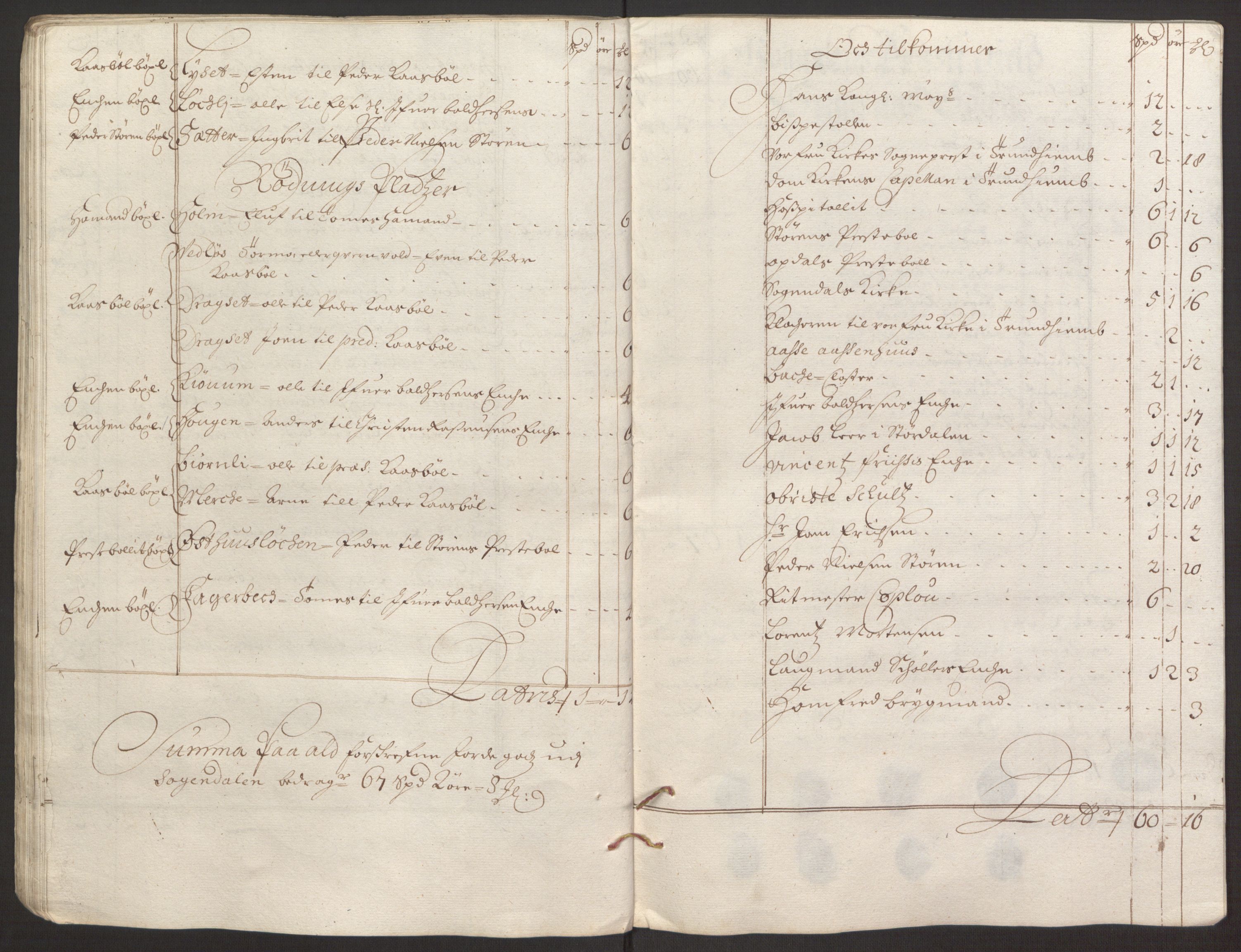 Rentekammeret inntil 1814, Reviderte regnskaper, Fogderegnskap, AV/RA-EA-4092/R59/L3943: Fogderegnskap Gauldal, 1693, s. 56