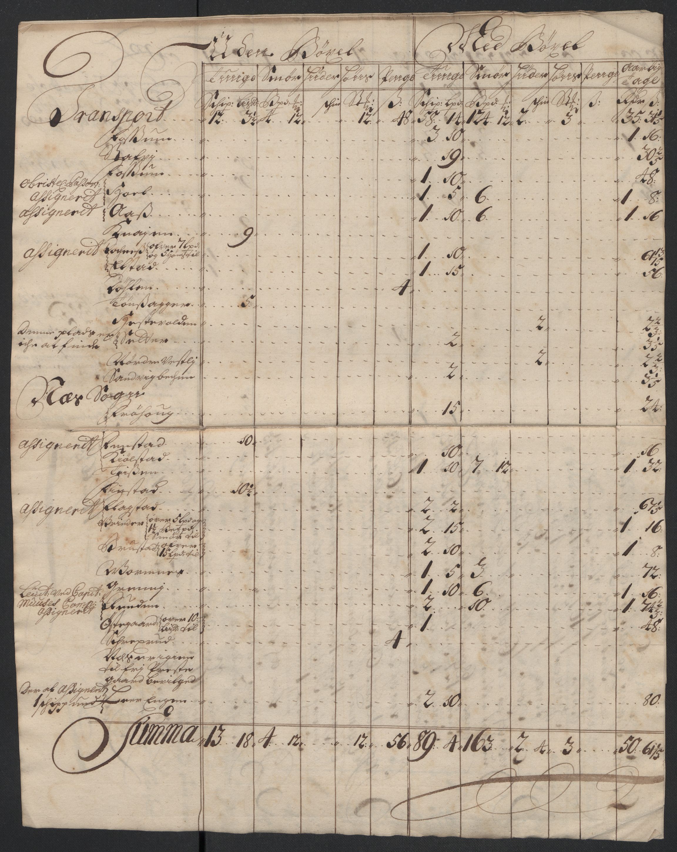 Rentekammeret inntil 1814, Reviderte regnskaper, Fogderegnskap, AV/RA-EA-4092/R12/L0718: Fogderegnskap Øvre Romerike, 1706-1707, s. 253