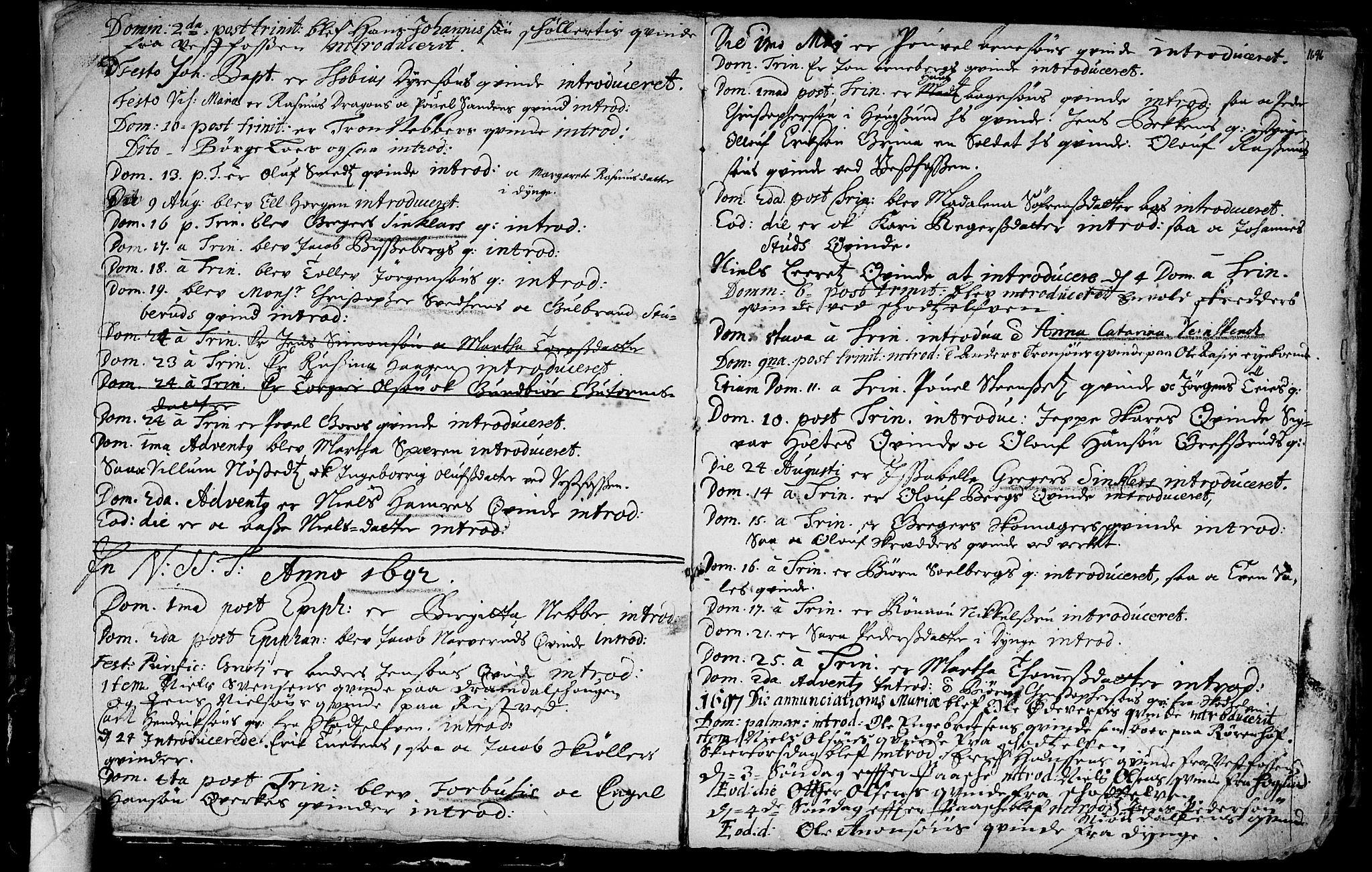 Eiker kirkebøker, AV/SAKO-A-4/F/Fa/L0001: Ministerialbok nr. I 1 /1, 1683-1704