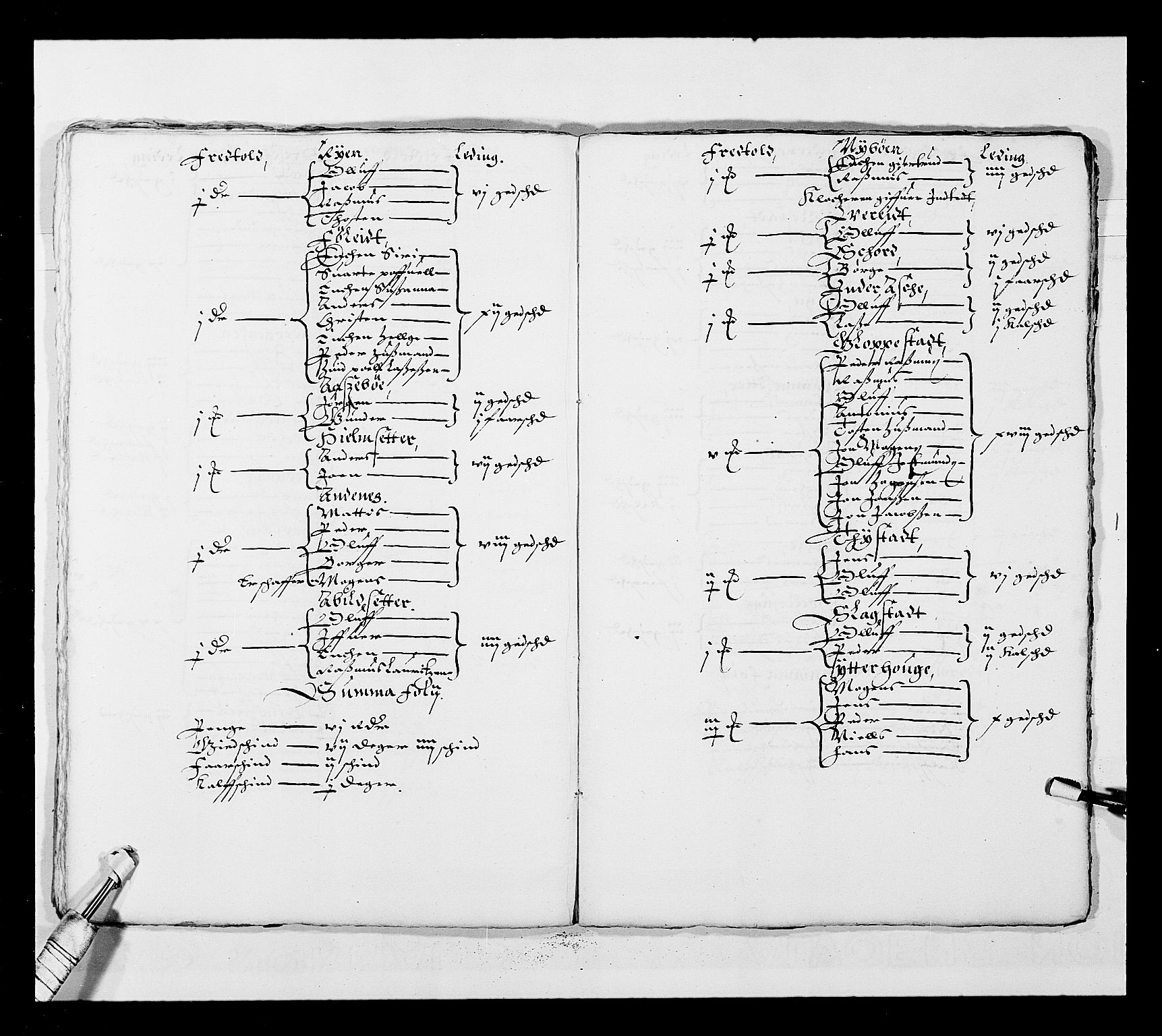 Stattholderembetet 1572-1771, RA/EA-2870/Ek/L0025/0001: Jordebøker 1633-1658: / Jordebøker for Bergenhus len, 1645-1646, s. 210