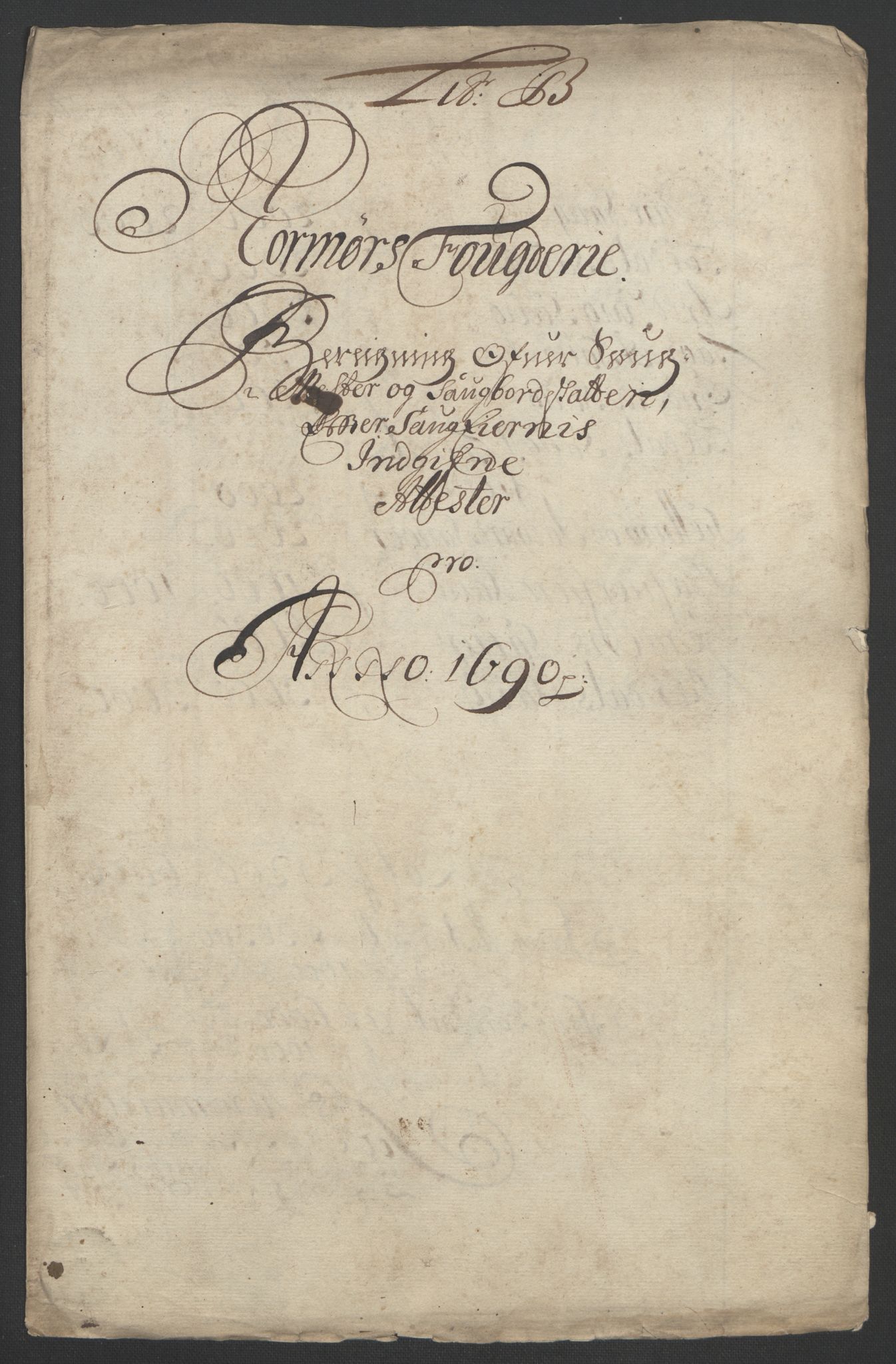 Rentekammeret inntil 1814, Reviderte regnskaper, Fogderegnskap, AV/RA-EA-4092/R56/L3734: Fogderegnskap Nordmøre, 1690-1691, s. 74