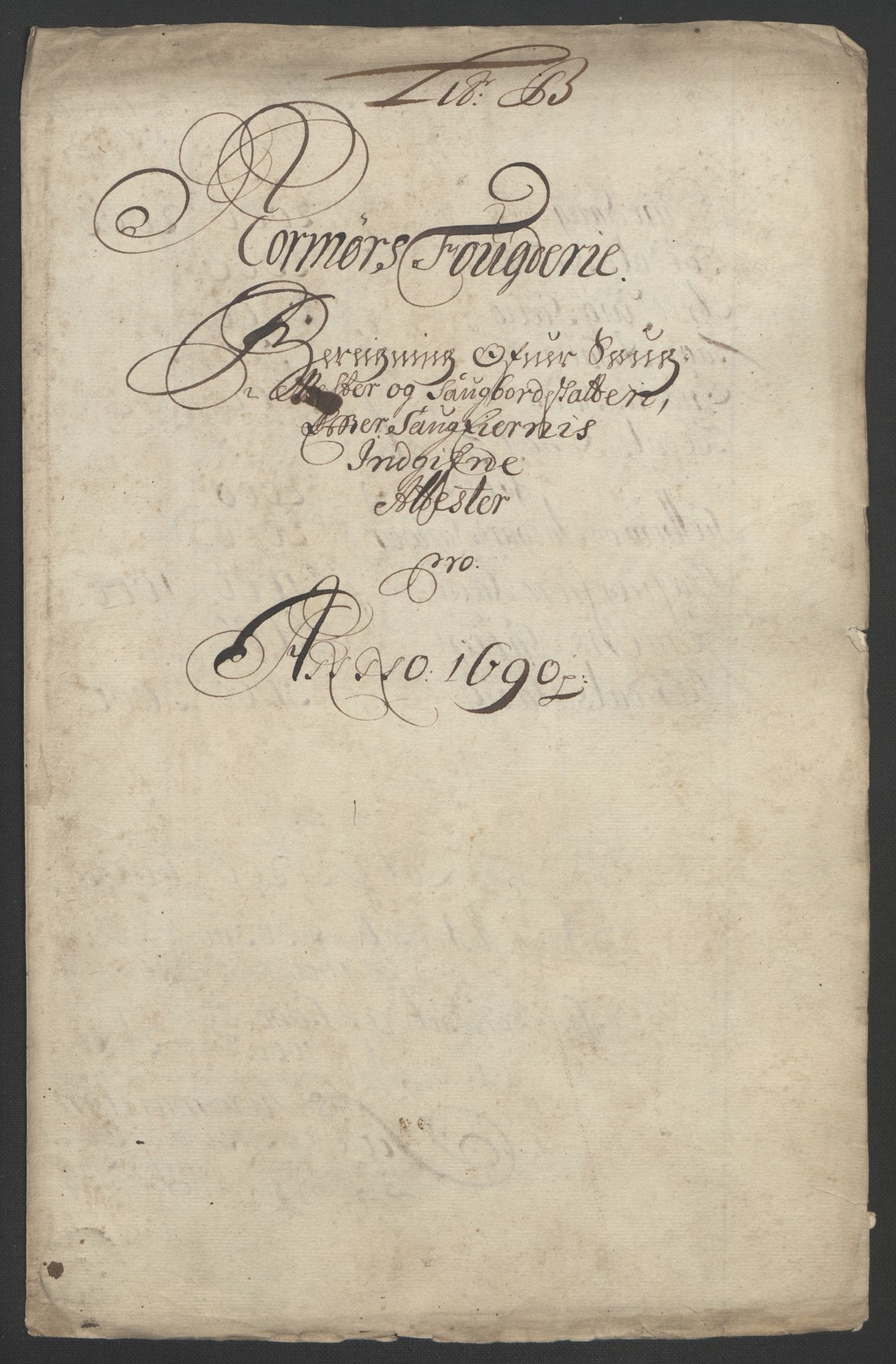 Rentekammeret inntil 1814, Reviderte regnskaper, Fogderegnskap, RA/EA-4092/R56/L3734: Fogderegnskap Nordmøre, 1690-1691, s. 74