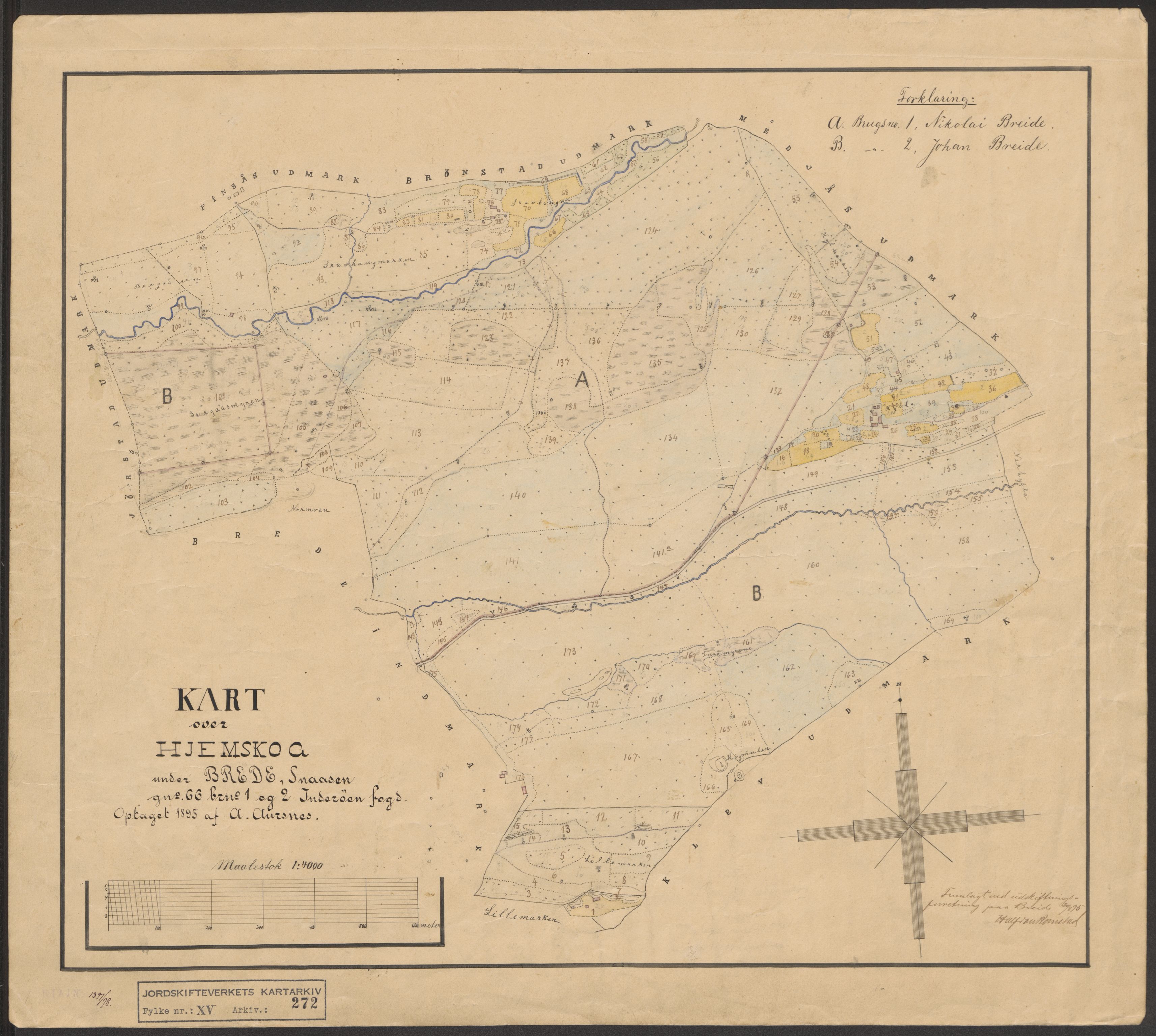 Jordskifteverkets kartarkiv, RA/S-3929/T, 1859-1988, s. 345