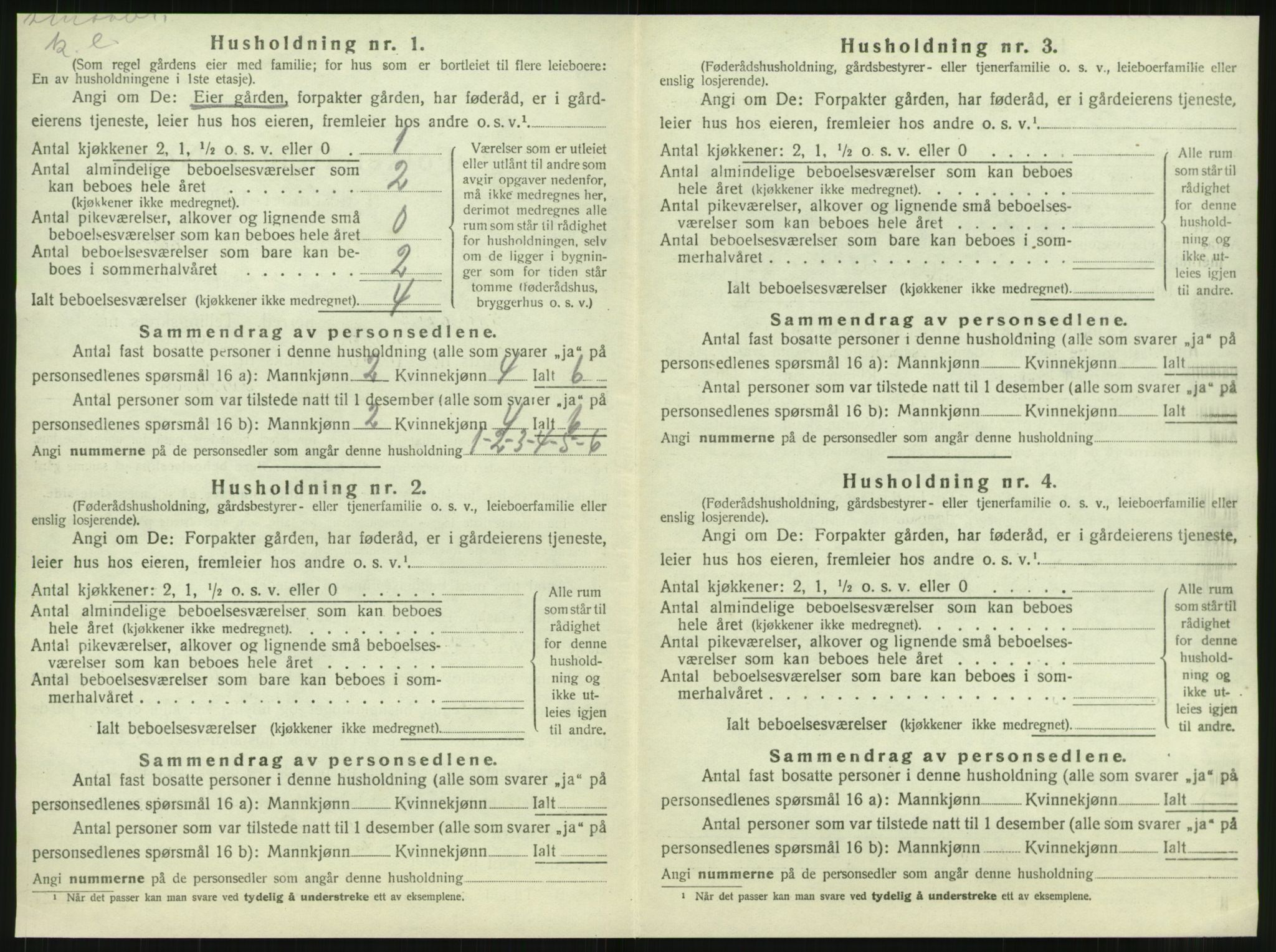 SAT, Folketelling 1920 for 1721 Verdal herred, 1920, s. 2338