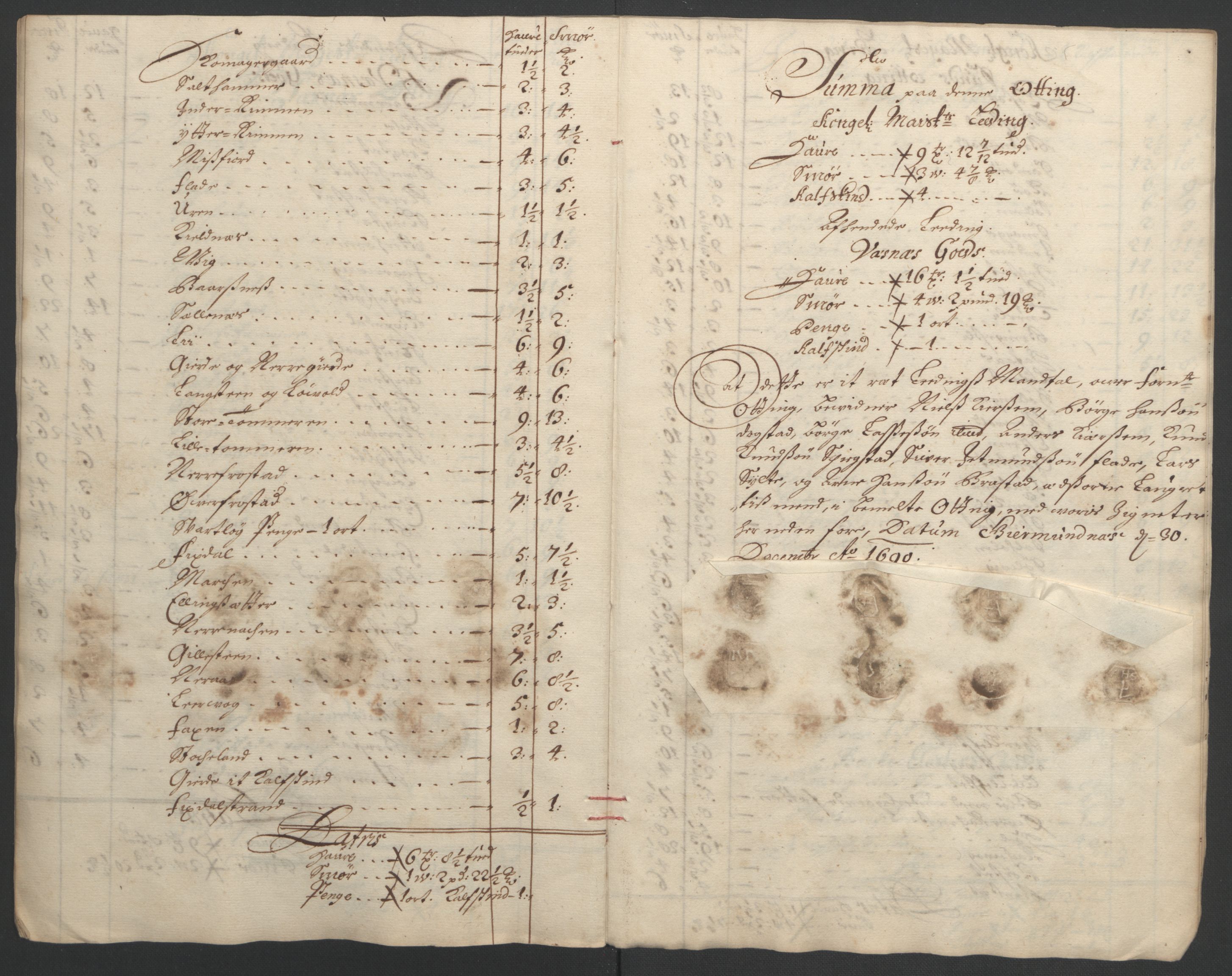 Rentekammeret inntil 1814, Reviderte regnskaper, Fogderegnskap, AV/RA-EA-4092/R55/L3649: Fogderegnskap Romsdal, 1690-1691, s. 143