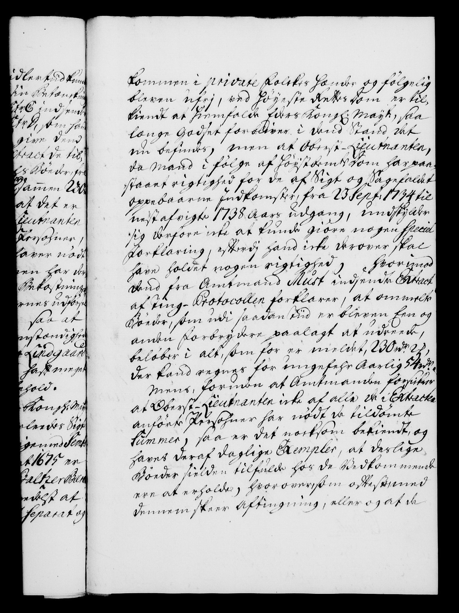 Rentekammeret, Kammerkanselliet, AV/RA-EA-3111/G/Gf/Gfa/L0022: Norsk relasjons- og resolusjonsprotokoll (merket RK 52.22), 1739, s. 699