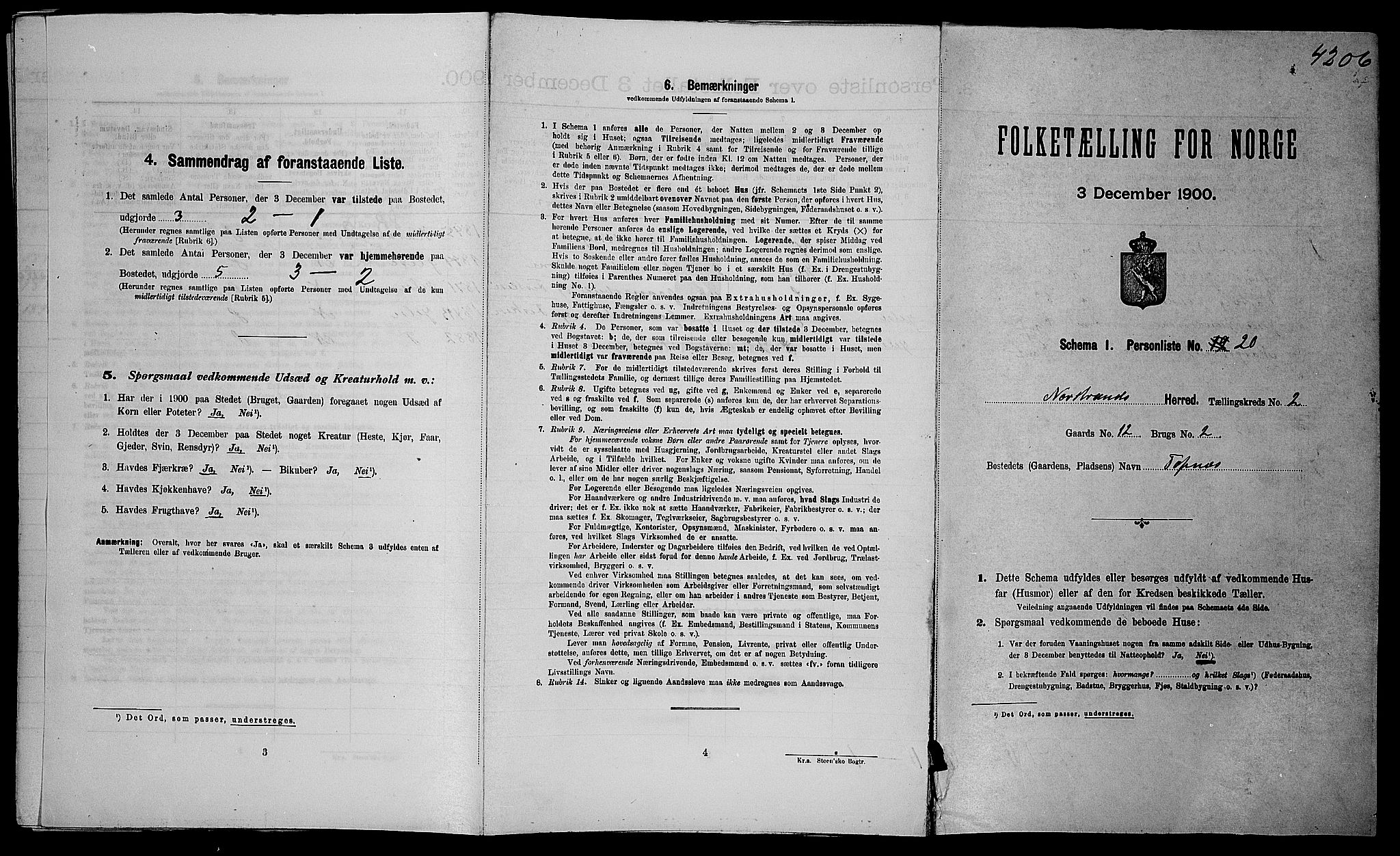 SAST, Folketelling 1900 for 1139 Nedstrand herred, 1900, s. 142