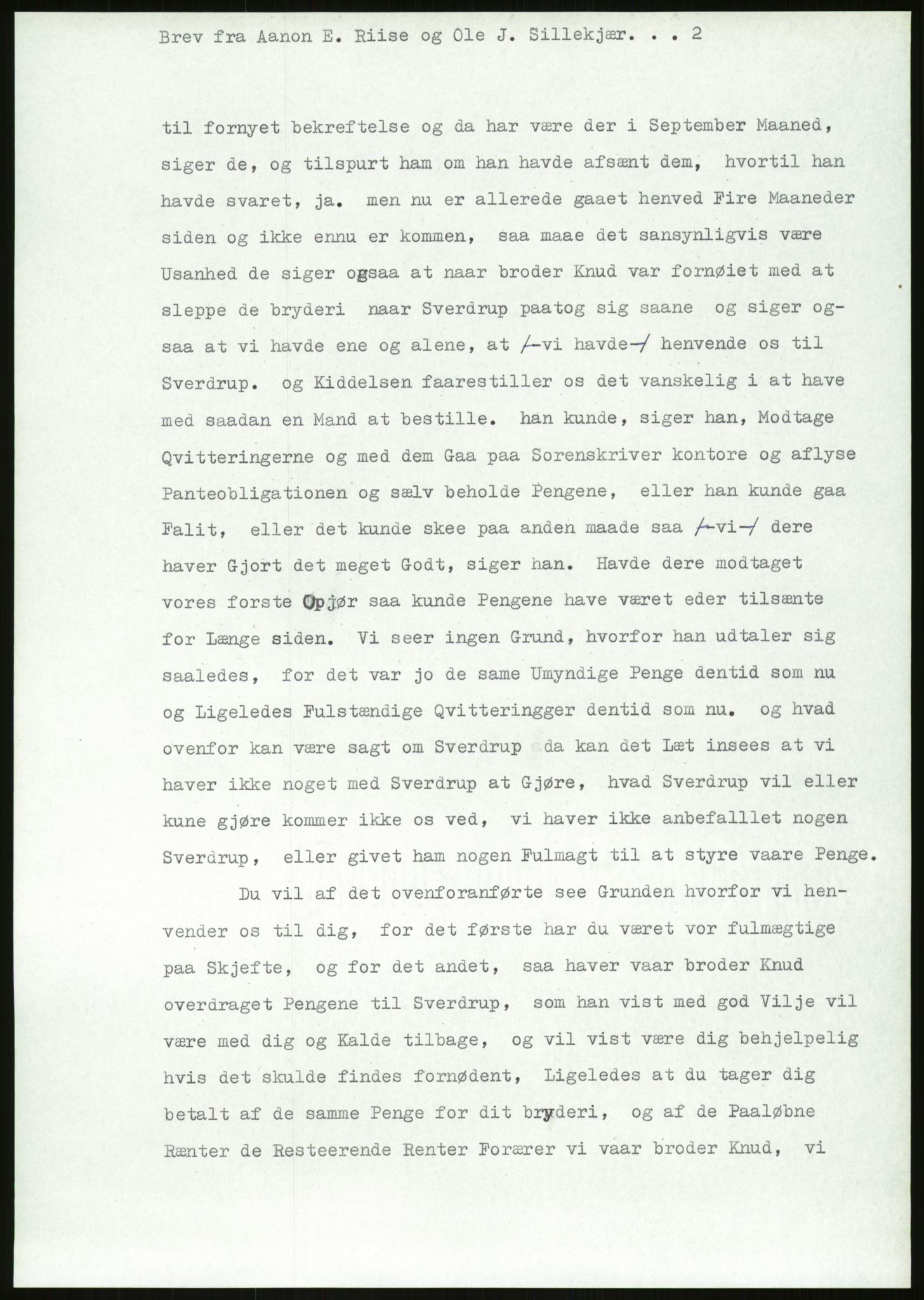 Samlinger til kildeutgivelse, Amerikabrevene, AV/RA-EA-4057/F/L0026: Innlån fra Aust-Agder: Aust-Agder-Arkivet - Erickson, 1838-1914, s. 495