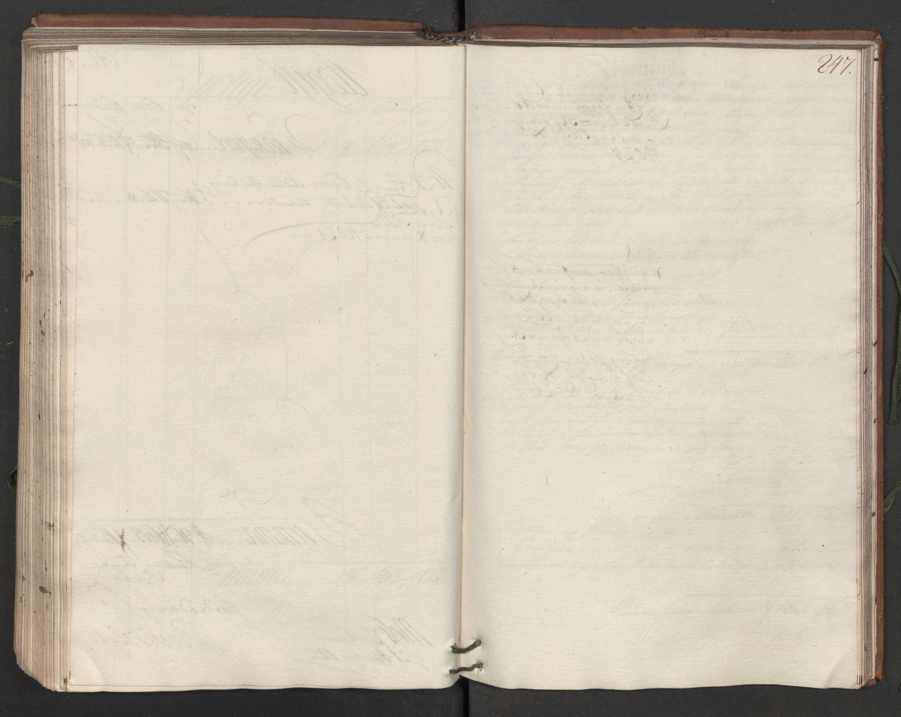 Generaltollkammeret, tollregnskaper, AV/RA-EA-5490/R05/L0012/0001: Tollregnskaper Moss, Son, Krokstad / Hovedtollbok, 1731, s. 246b-247a