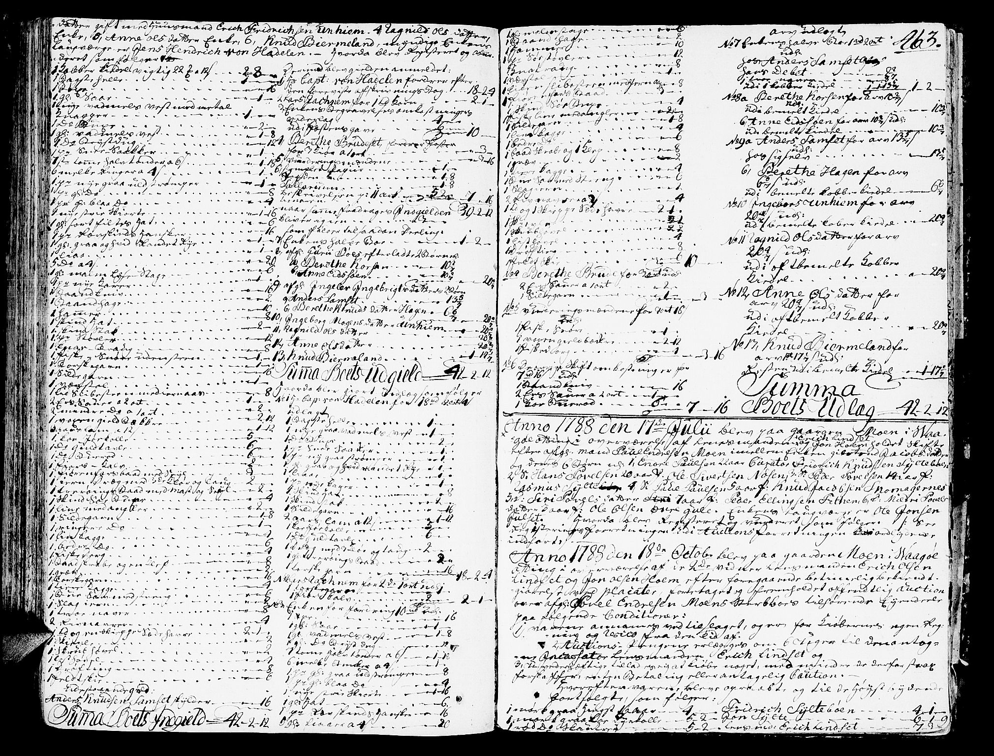 Romsdal sorenskriveri, SAT/A-4149/1/3/3A/L0011: Skifteprotokoll, 1782-1789, s. 462b-463a