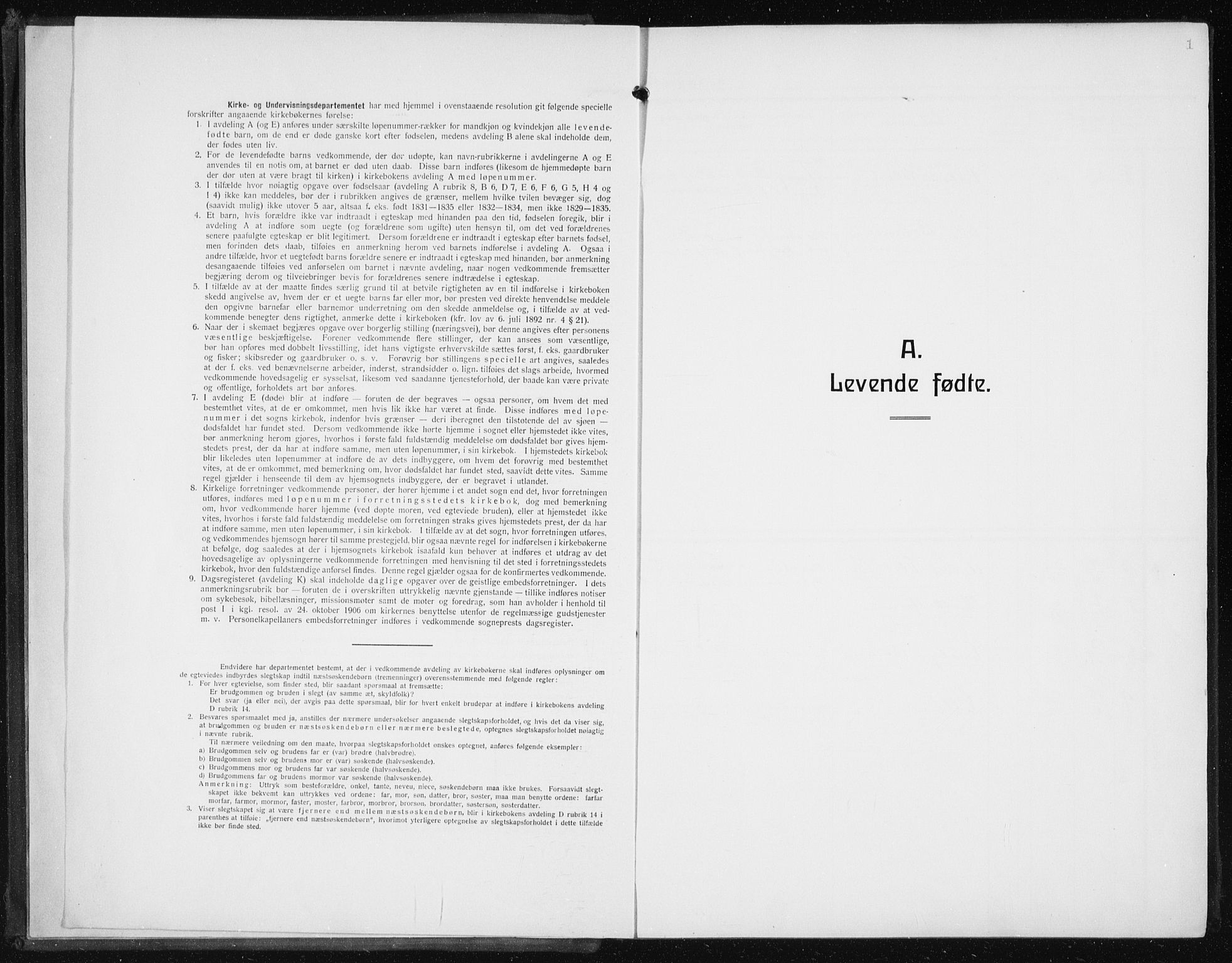 Den norske sjømannsmisjon i utlandet/New York, AV/SAB-SAB/PA-0110/H/Ha/L0008: Ministerialbok nr. A 8, 1923-1935, s. 1