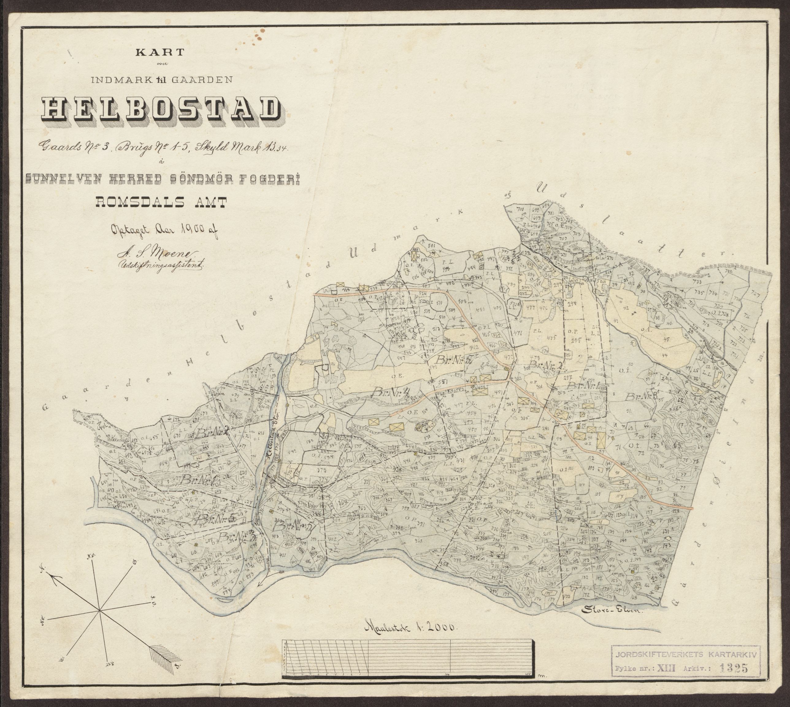 Jordskifteverkets kartarkiv, AV/RA-S-3929/T, 1859-1988, s. 1573