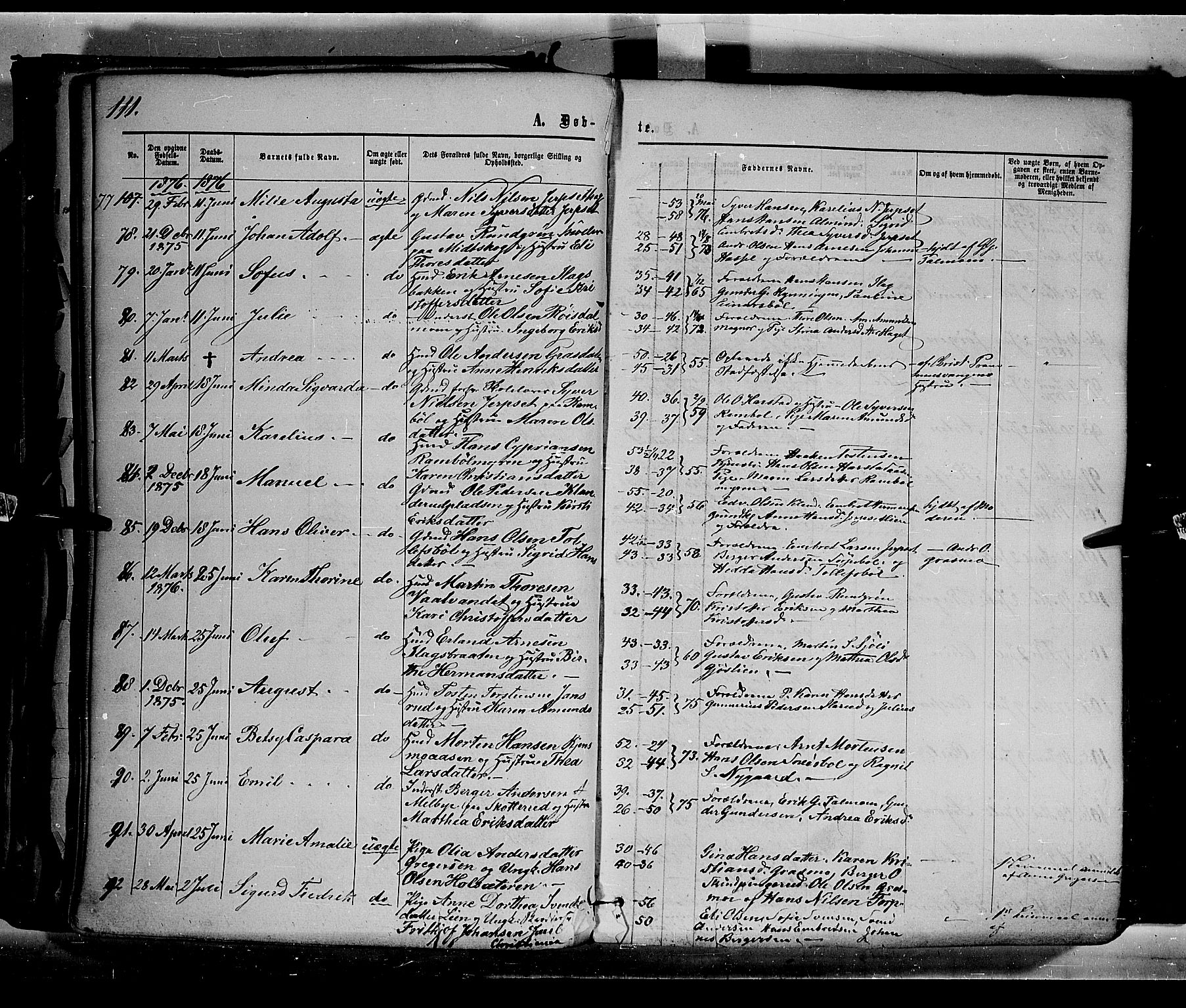 Eidskog prestekontor, AV/SAH-PREST-026/H/Ha/Haa/L0002: Ministerialbok nr. 2, 1867-1878, s. 111