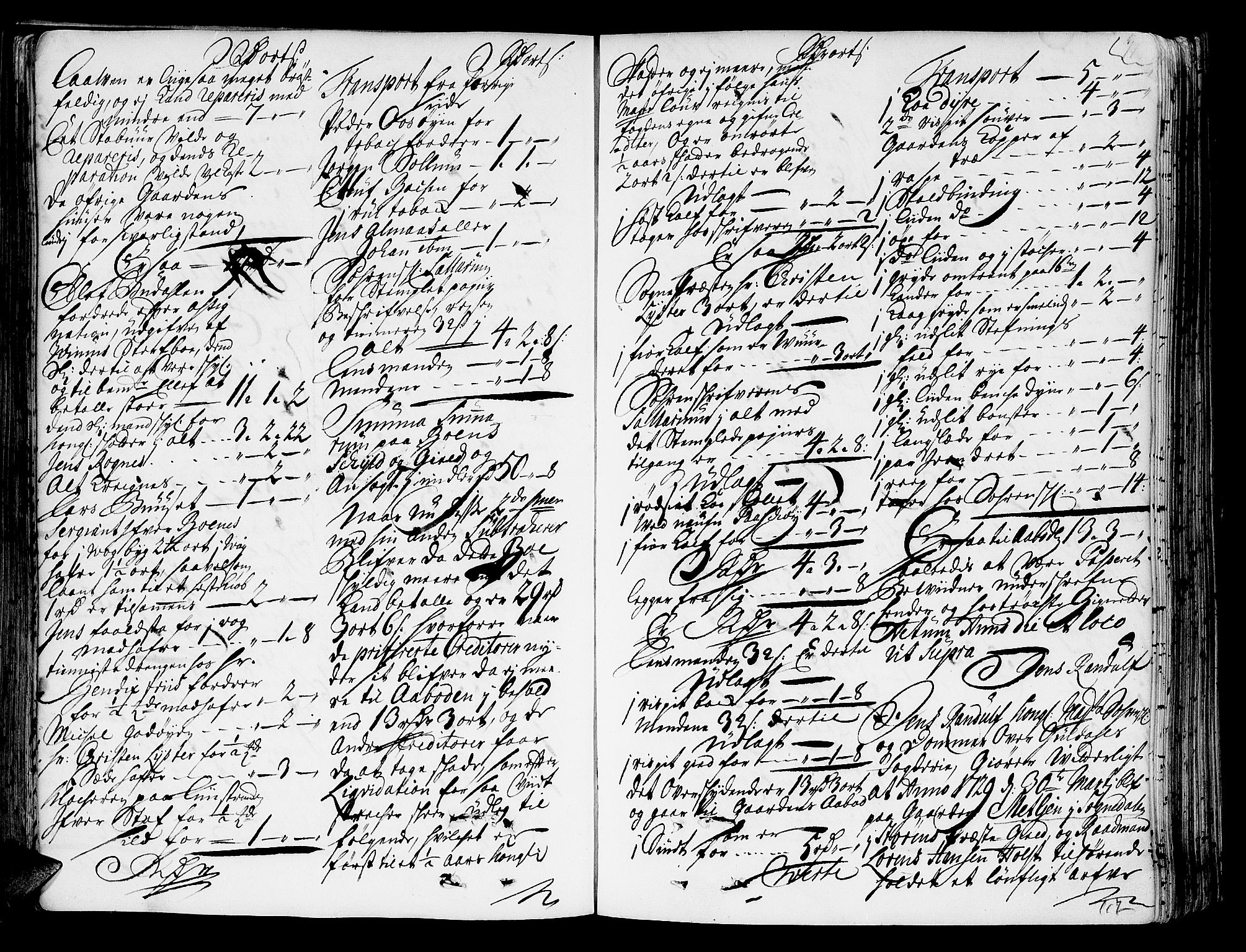 Gauldal sorenskriveri, AV/SAT-A-0014/1/3/3A/L0001: Skifteprotokoll, 1723-1731, s. 116b-117a