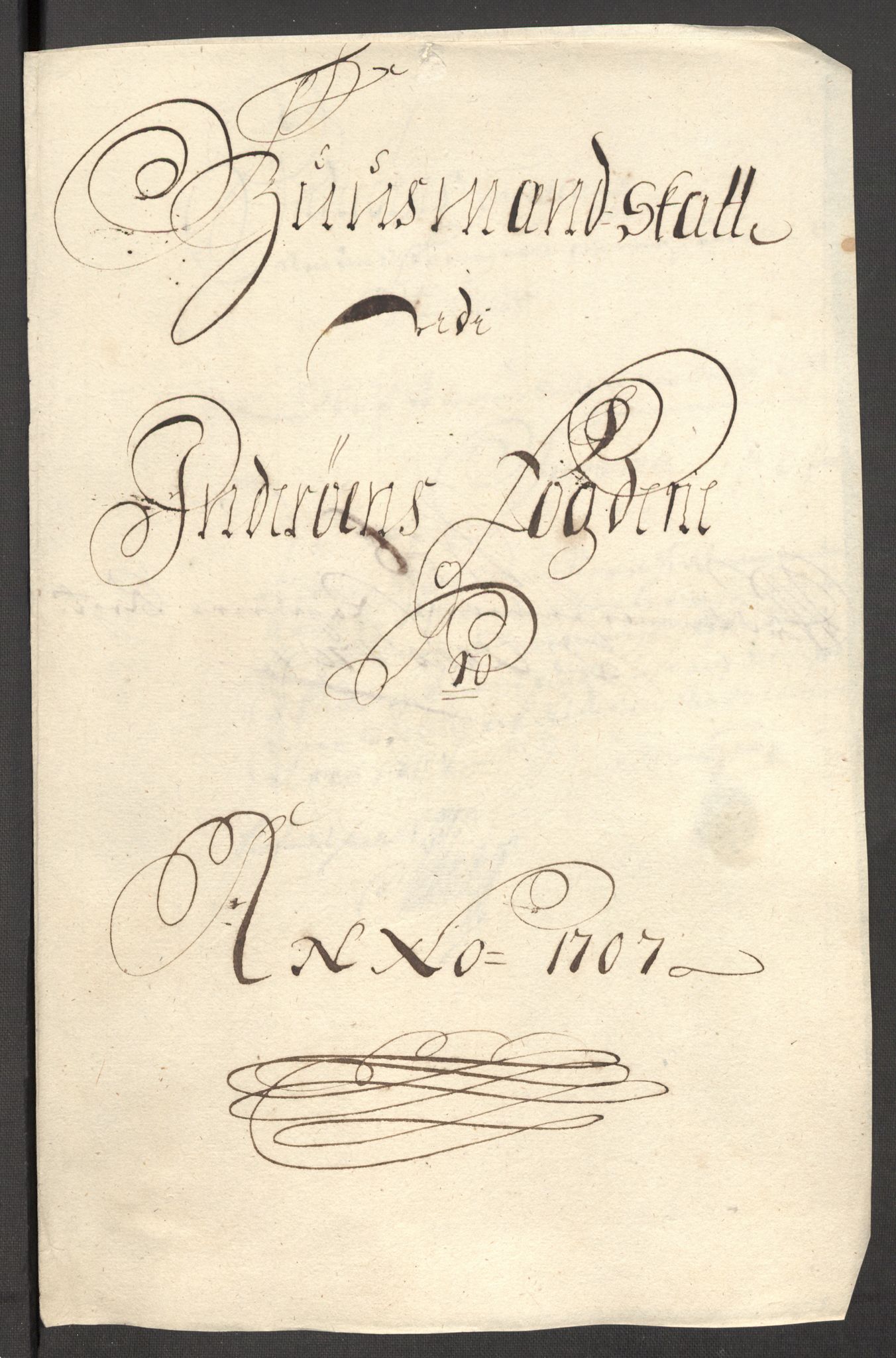 Rentekammeret inntil 1814, Reviderte regnskaper, Fogderegnskap, RA/EA-4092/R63/L4315: Fogderegnskap Inderøy, 1706-1707, s. 402