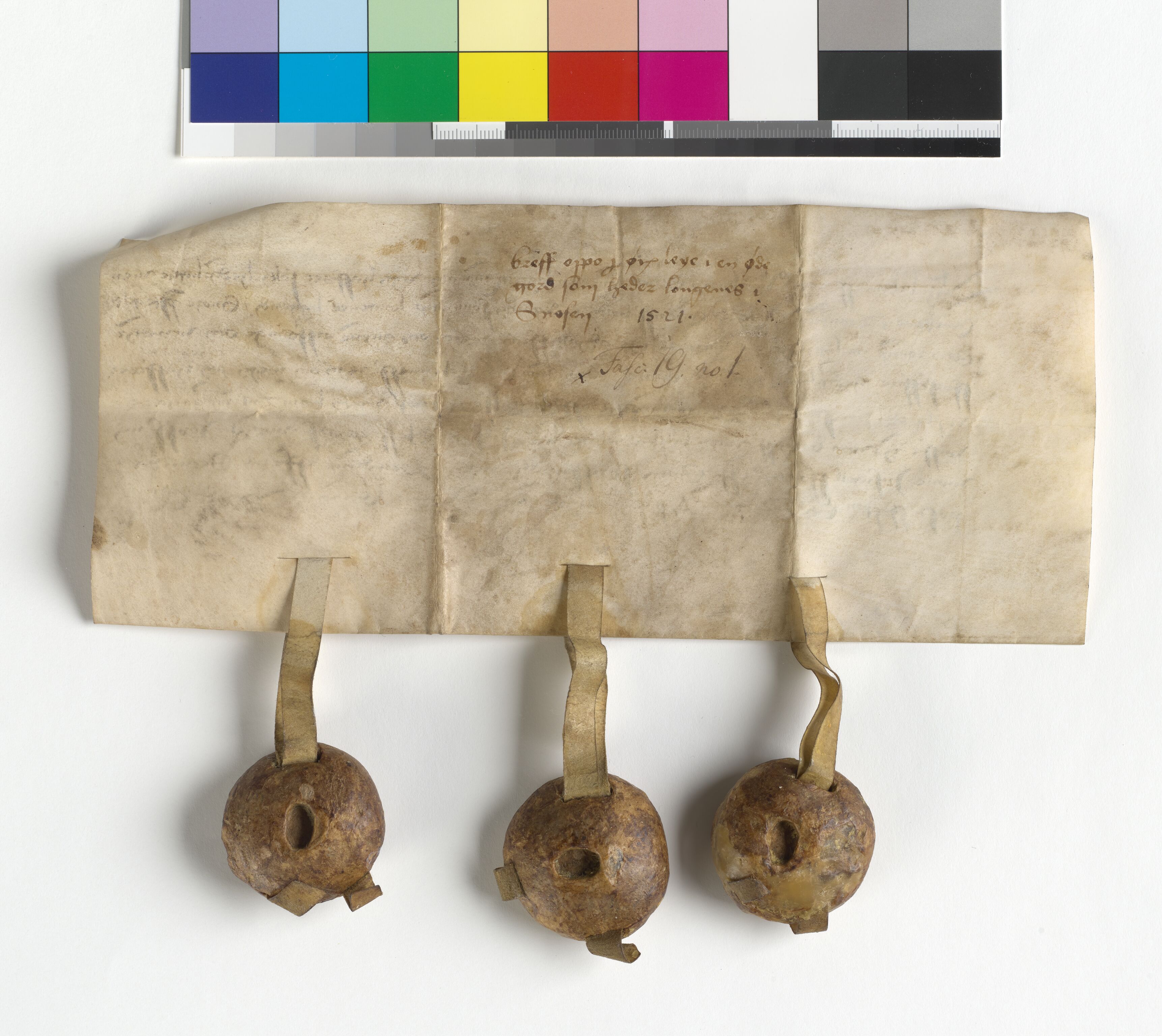 Riksarkivets diplomsamling, AV/RA-EA-5965/F05/L0063: NRA AM fasc. 19 nr. 1-2, 1521-1522, s. 3