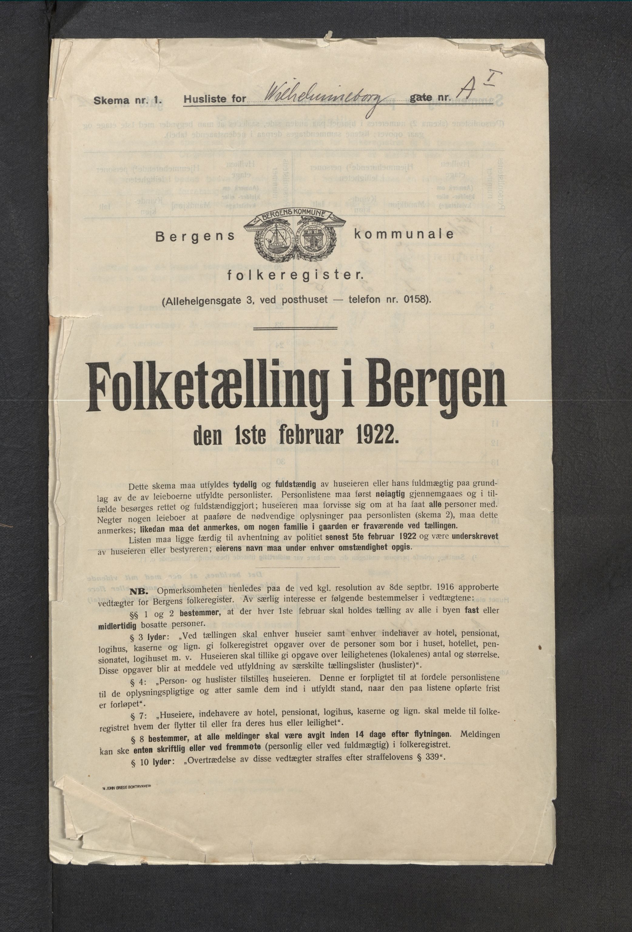 SAB, Kommunal folketelling 1922 for Bergen kjøpstad, 1922, s. 47801