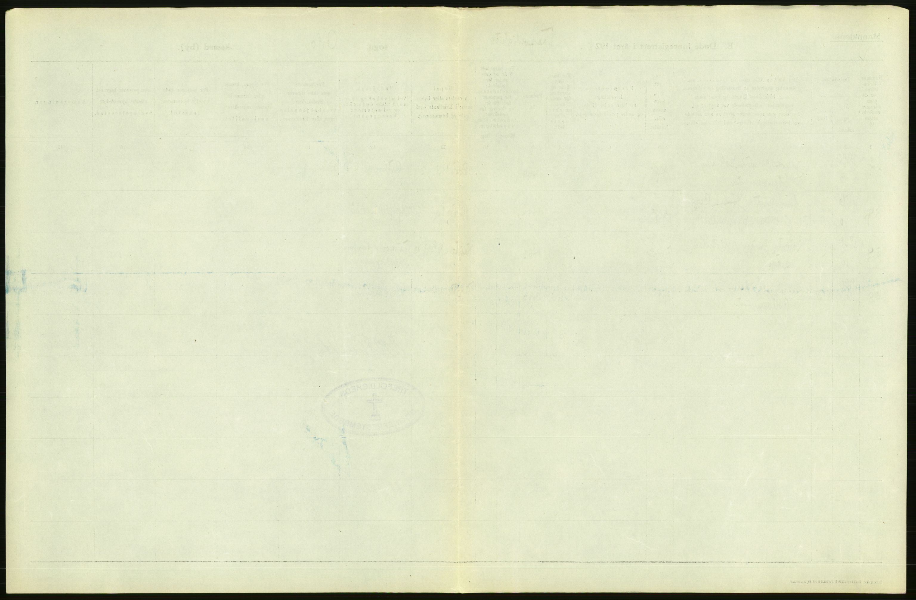 Statistisk sentralbyrå, Sosiodemografiske emner, Befolkning, AV/RA-S-2228/D/Df/Dfc/Dfcf/L0009: Oslo: Døde menn, 1926, s. 105