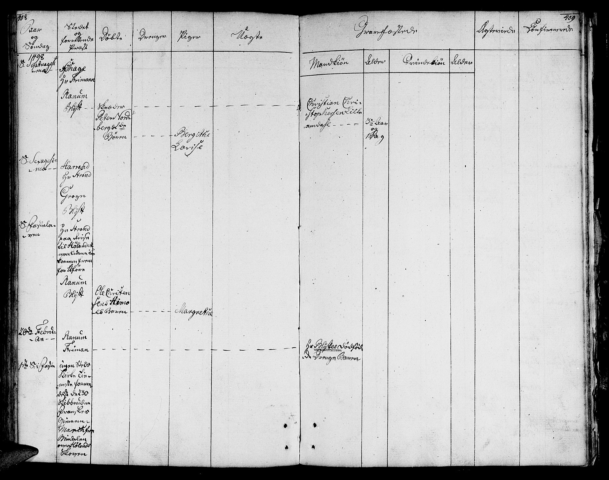 Ministerialprotokoller, klokkerbøker og fødselsregistre - Nord-Trøndelag, AV/SAT-A-1458/764/L0544: Ministerialbok nr. 764A04, 1780-1798, s. 408-409