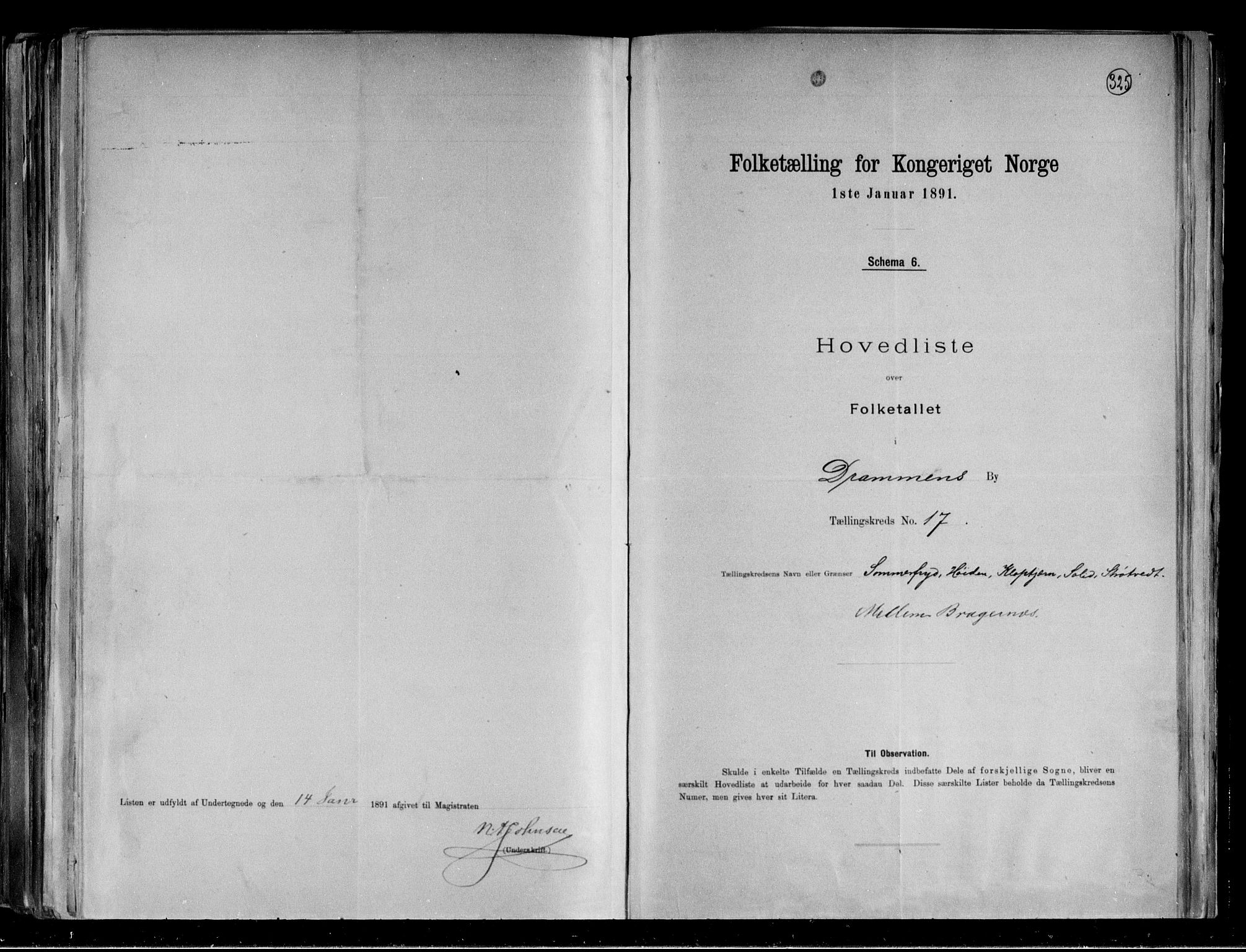 RA, Folketelling 1891 for 0602 Drammen kjøpstad, 1891, s. 40