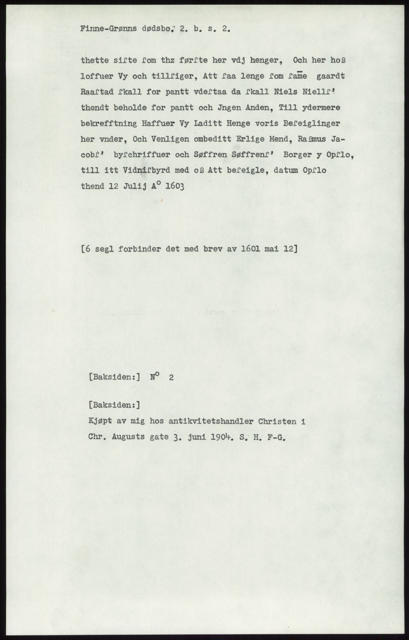 Samlinger til kildeutgivelse, Diplomavskriftsamlingen, RA/EA-4053/H/Ha, s. 1034
