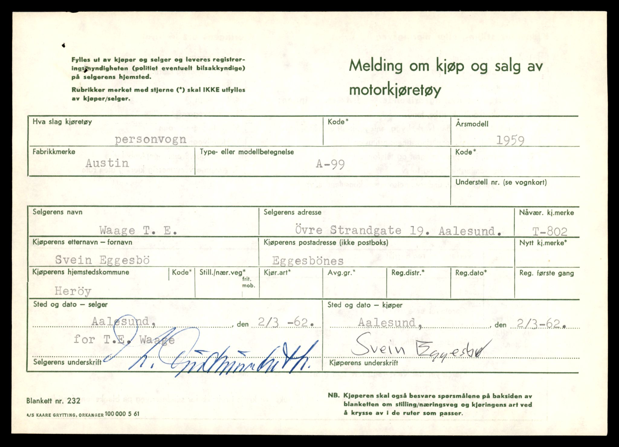 Møre og Romsdal vegkontor - Ålesund trafikkstasjon, SAT/A-4099/F/Fe/L0045: Registreringskort for kjøretøy T 14320 - T 14444, 1927-1998, s. 2828