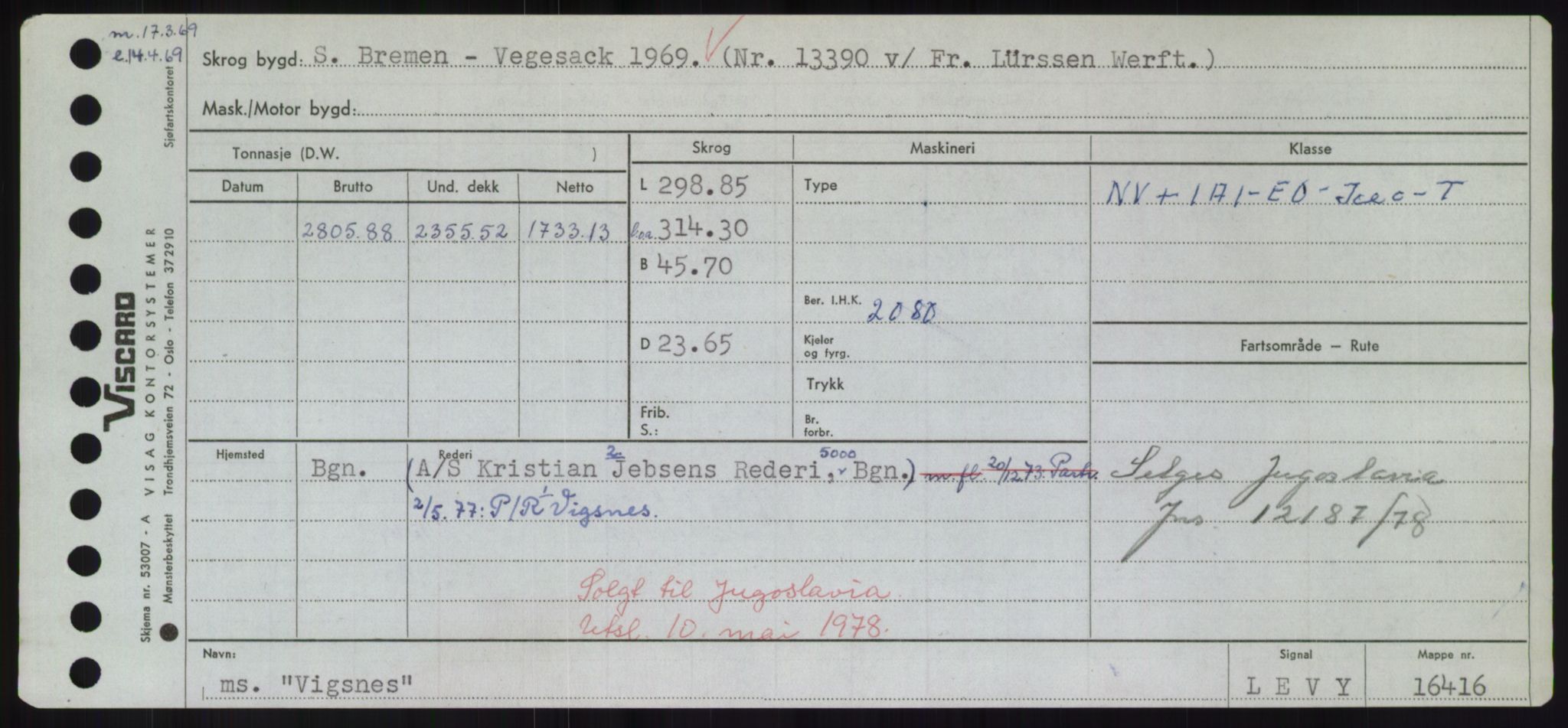 Sjøfartsdirektoratet med forløpere, Skipsmålingen, AV/RA-S-1627/H/Hd/L0041: Fartøy, Vi-Ås, s. 83