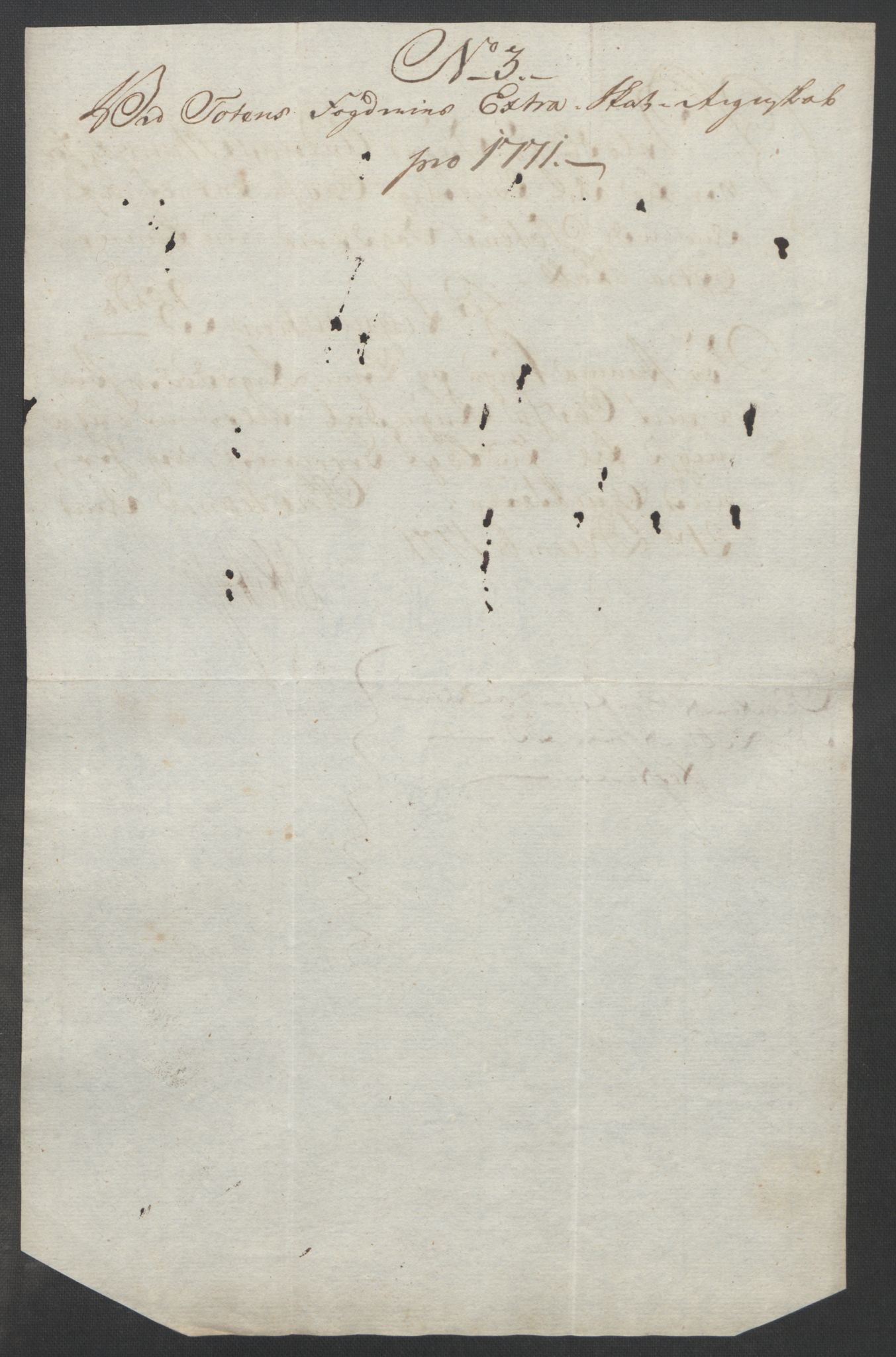 Rentekammeret inntil 1814, Reviderte regnskaper, Fogderegnskap, RA/EA-4092/R19/L1399: Fogderegnskap Toten, Hadeland og Vardal, 1762-1783, s. 236