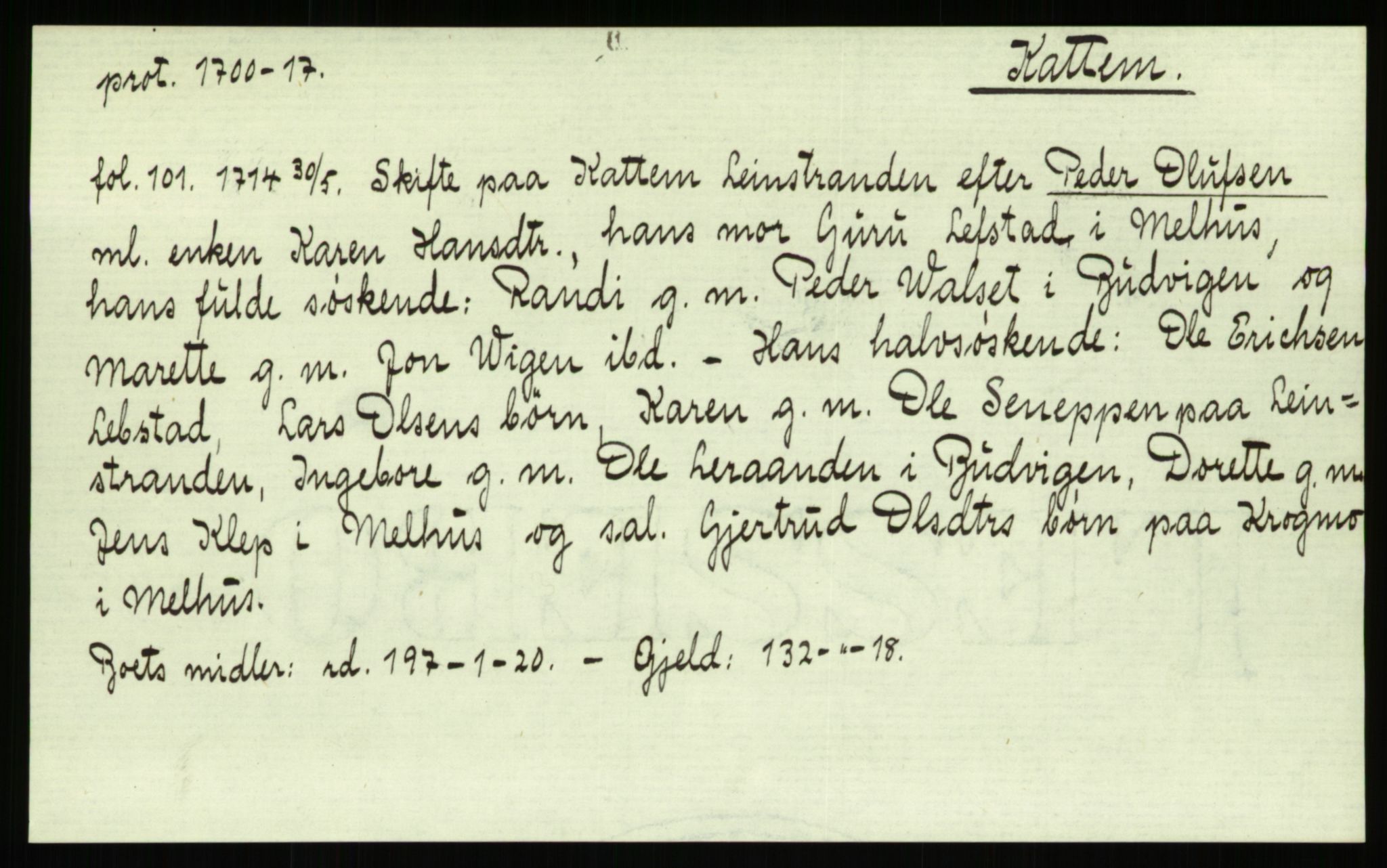Strinda og Selbu sorenskriveri, SAT/A-0015/3, 1700-1766, s. 623