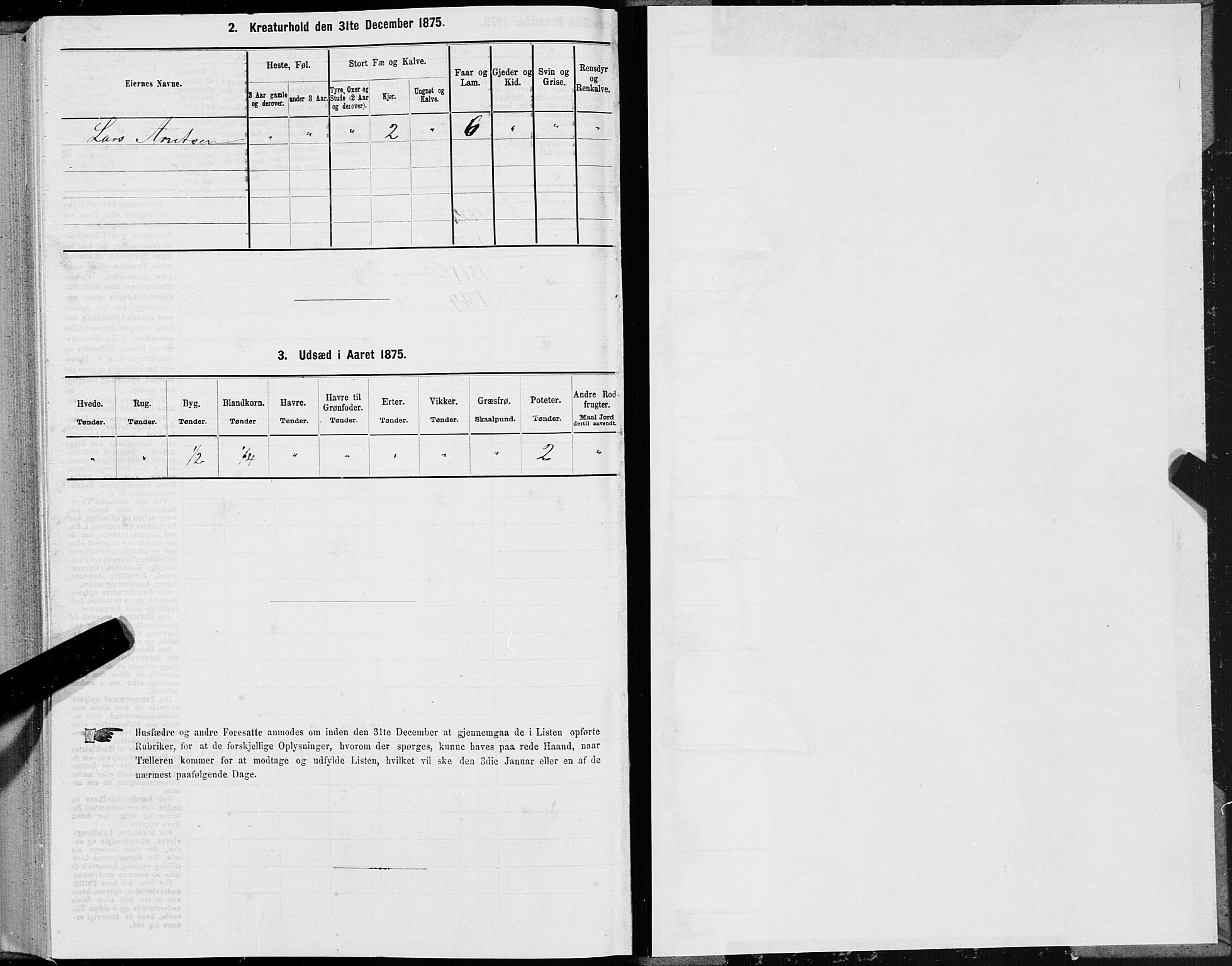 SAT, Folketelling 1875 for 1828P Nesna prestegjeld, 1875