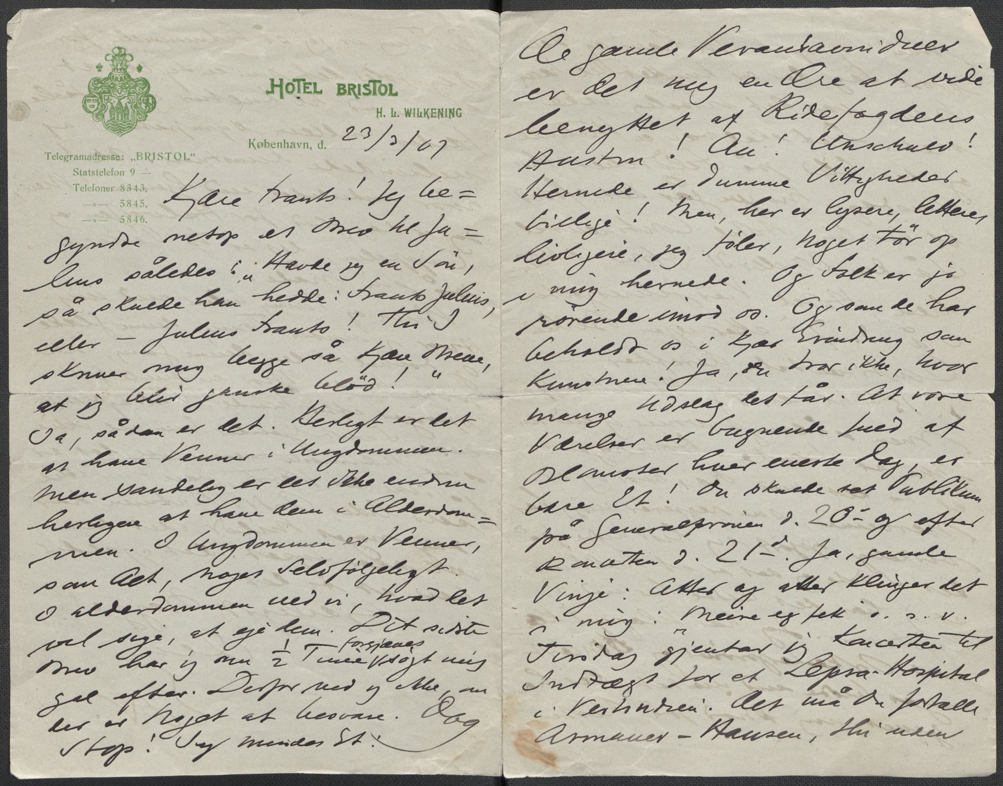 Beyer, Frants, RA/PA-0132/F/L0001: Brev fra Edvard Grieg til Frantz Beyer og "En del optegnelser som kan tjene til kommentar til brevene" av Marie Beyer, 1872-1907, s. 880
