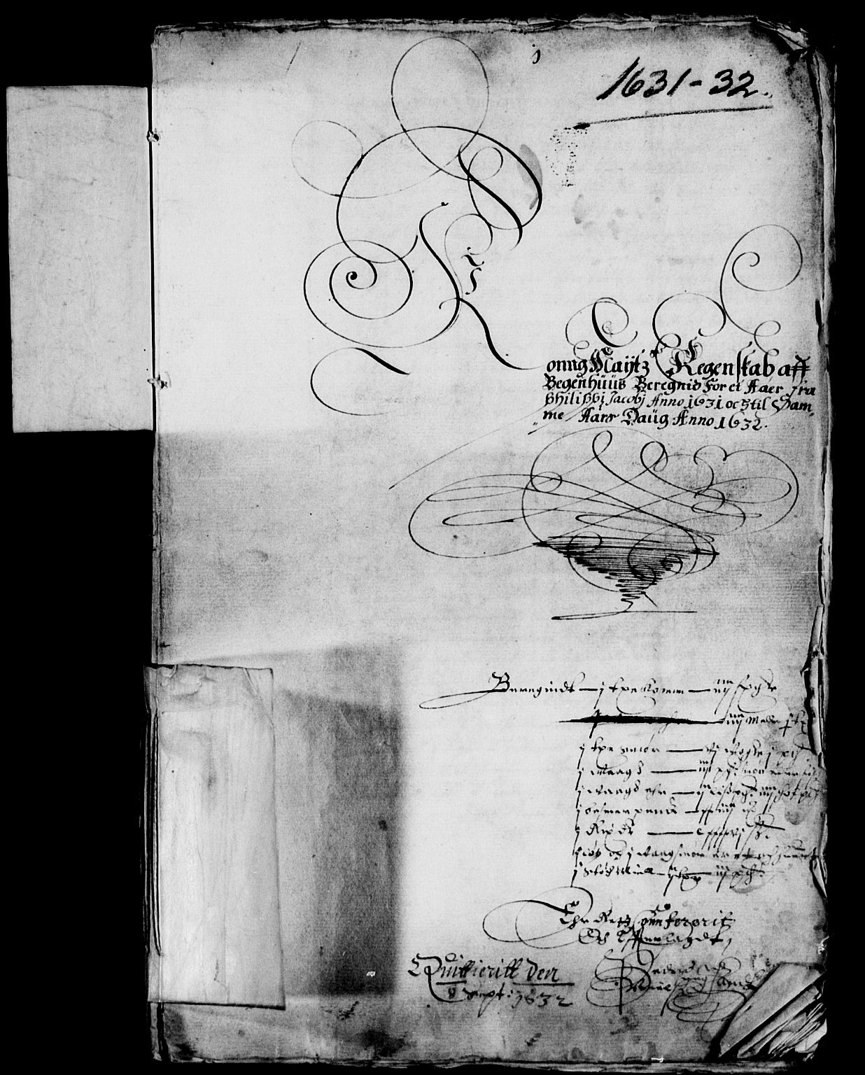 Rentekammeret inntil 1814, Reviderte regnskaper, Lensregnskaper, RA/EA-5023/R/Rb/Rbt/L0057: Bergenhus len, 1630-1632