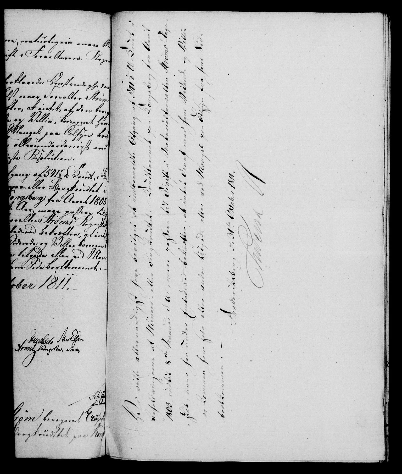 Rentekammeret, Renteskriverkontorene, AV/RA-EA-3115/M/Mf/Mfb/L0010: Relasjons- og resolusjonsprotokoll med register (merket RK 54.16), 1811-1812