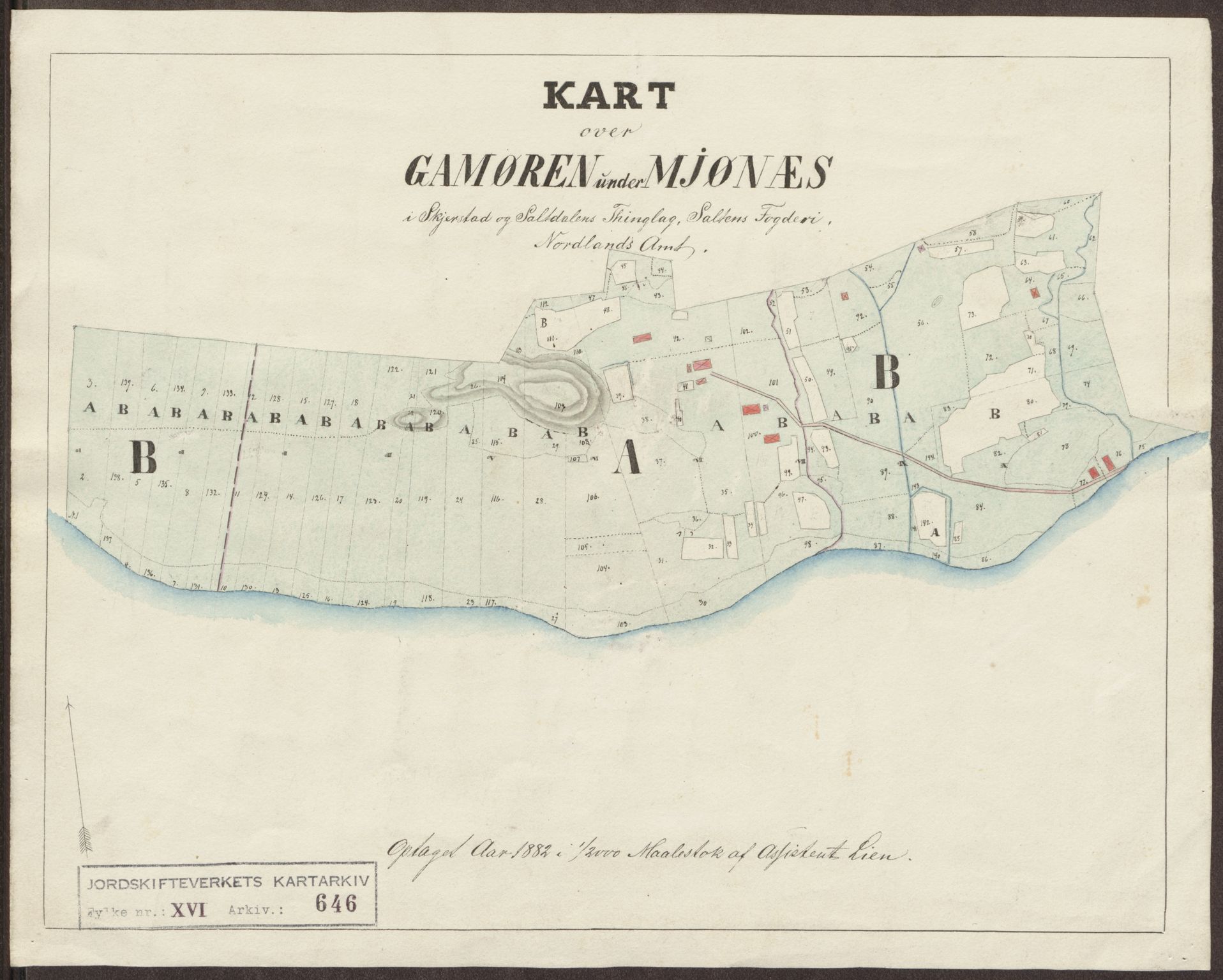 Jordskifteverkets kartarkiv, AV/RA-S-3929/T, 1859-1988, s. 777