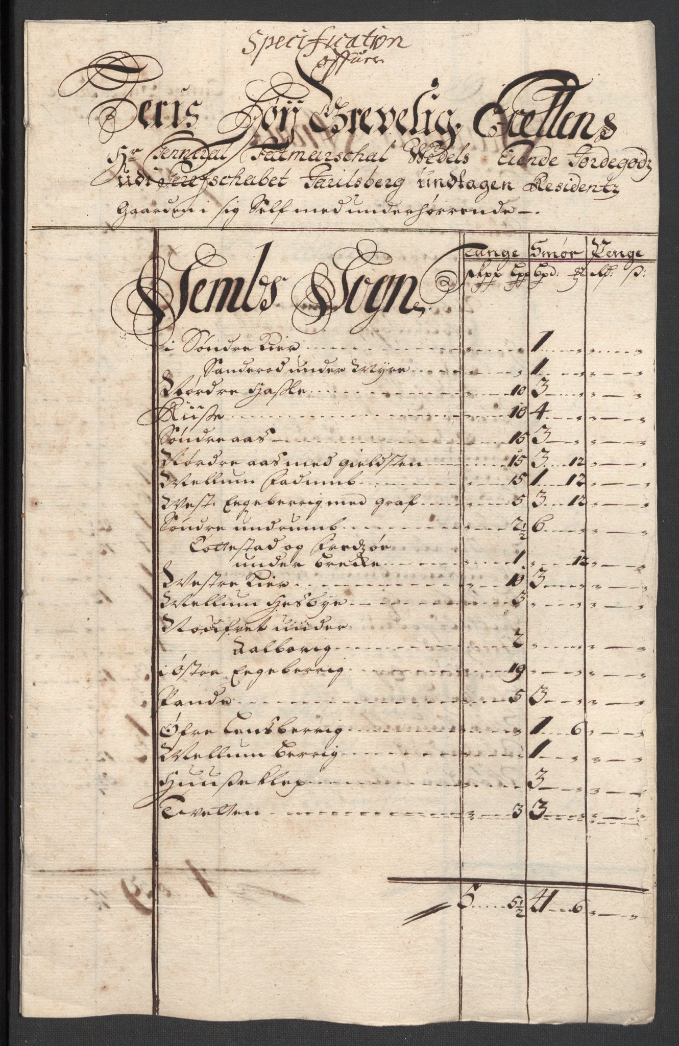 Rentekammeret inntil 1814, Reviderte regnskaper, Fogderegnskap, RA/EA-4092/R32/L1874: Fogderegnskap Jarlsberg grevskap, 1709, s. 177