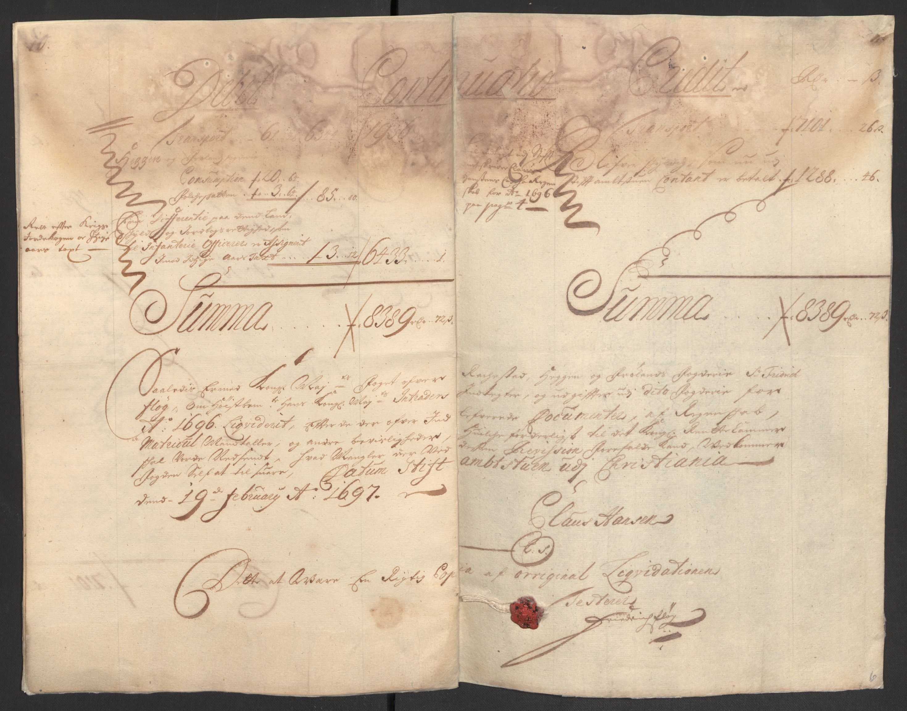 Rentekammeret inntil 1814, Reviderte regnskaper, Fogderegnskap, AV/RA-EA-4092/R07/L0286: Fogderegnskap Rakkestad, Heggen og Frøland, 1696, s. 25