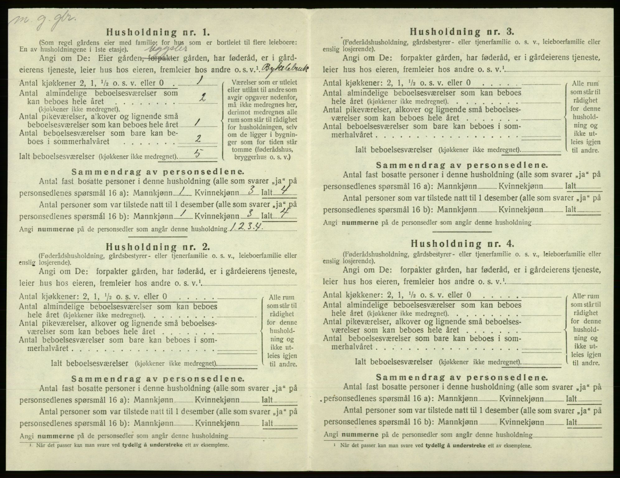 SAB, Folketelling 1920 for 1243 Os herred, 1920, s. 570