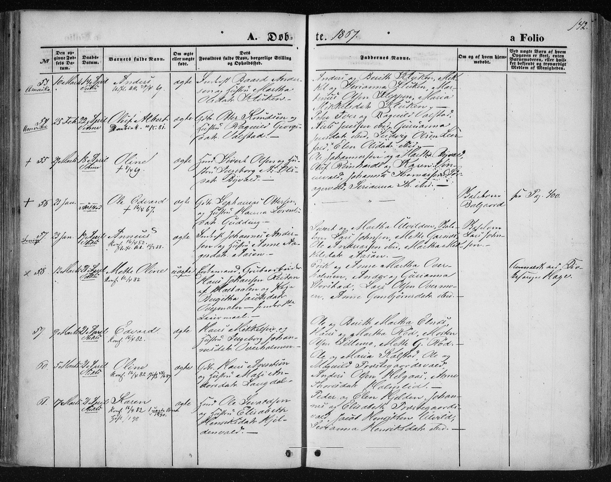 Ministerialprotokoller, klokkerbøker og fødselsregistre - Nord-Trøndelag, AV/SAT-A-1458/723/L0241: Ministerialbok nr. 723A10, 1860-1869, s. 142