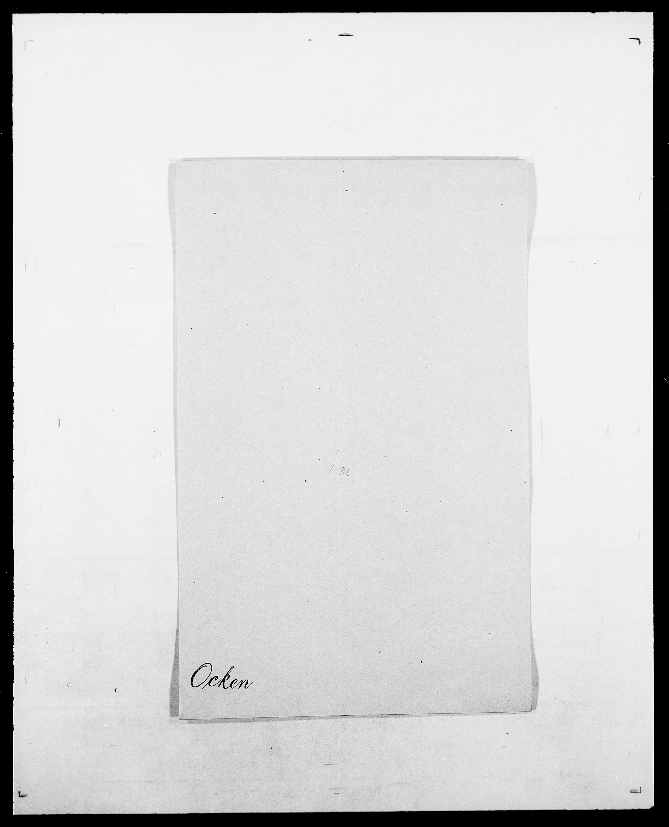 Delgobe, Charles Antoine - samling, AV/SAO-PAO-0038/D/Da/L0029: Obel - Oxholm, s. 9